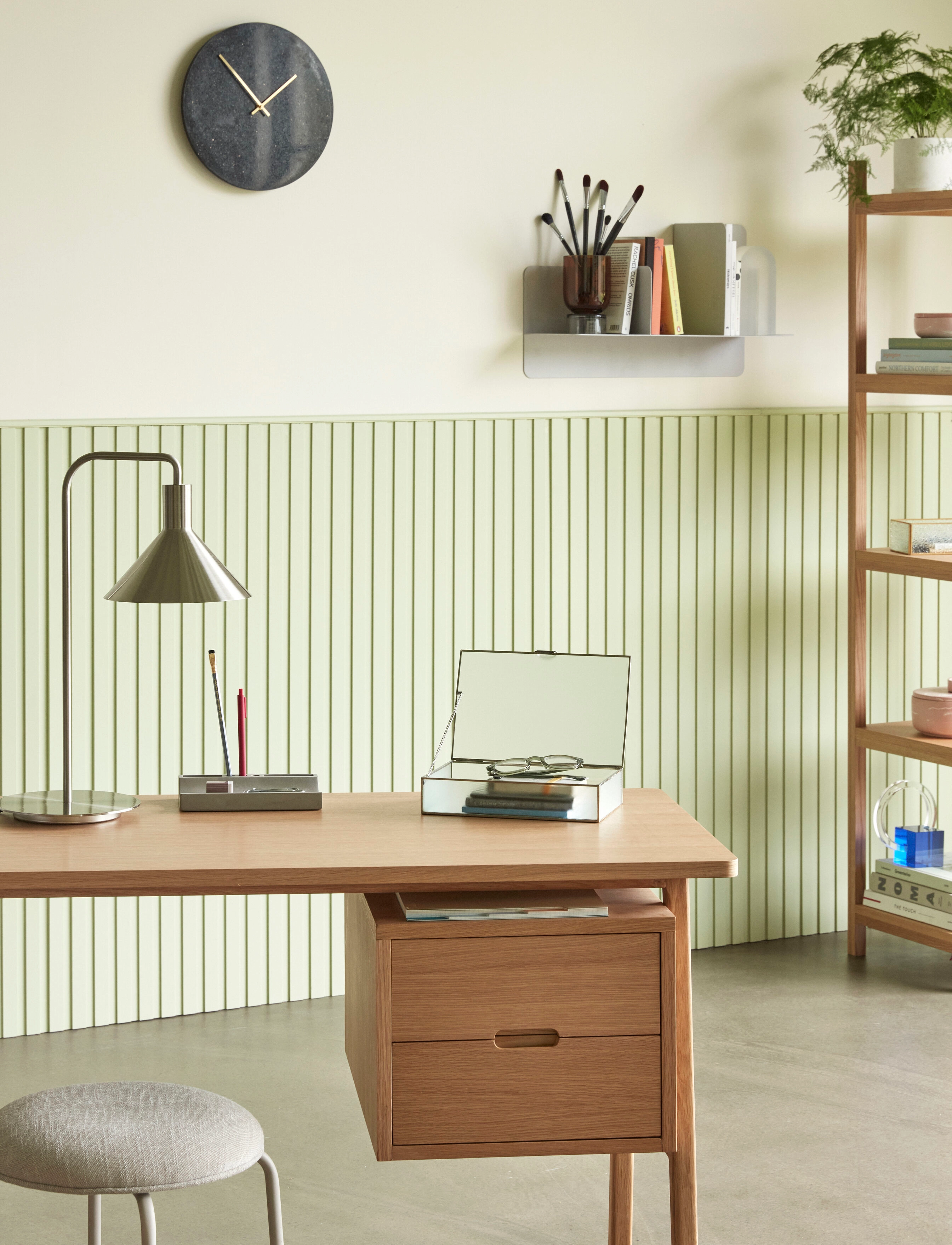 Hübsch - Mason Shelf Unit Single Natural - hyllor - natural - 3