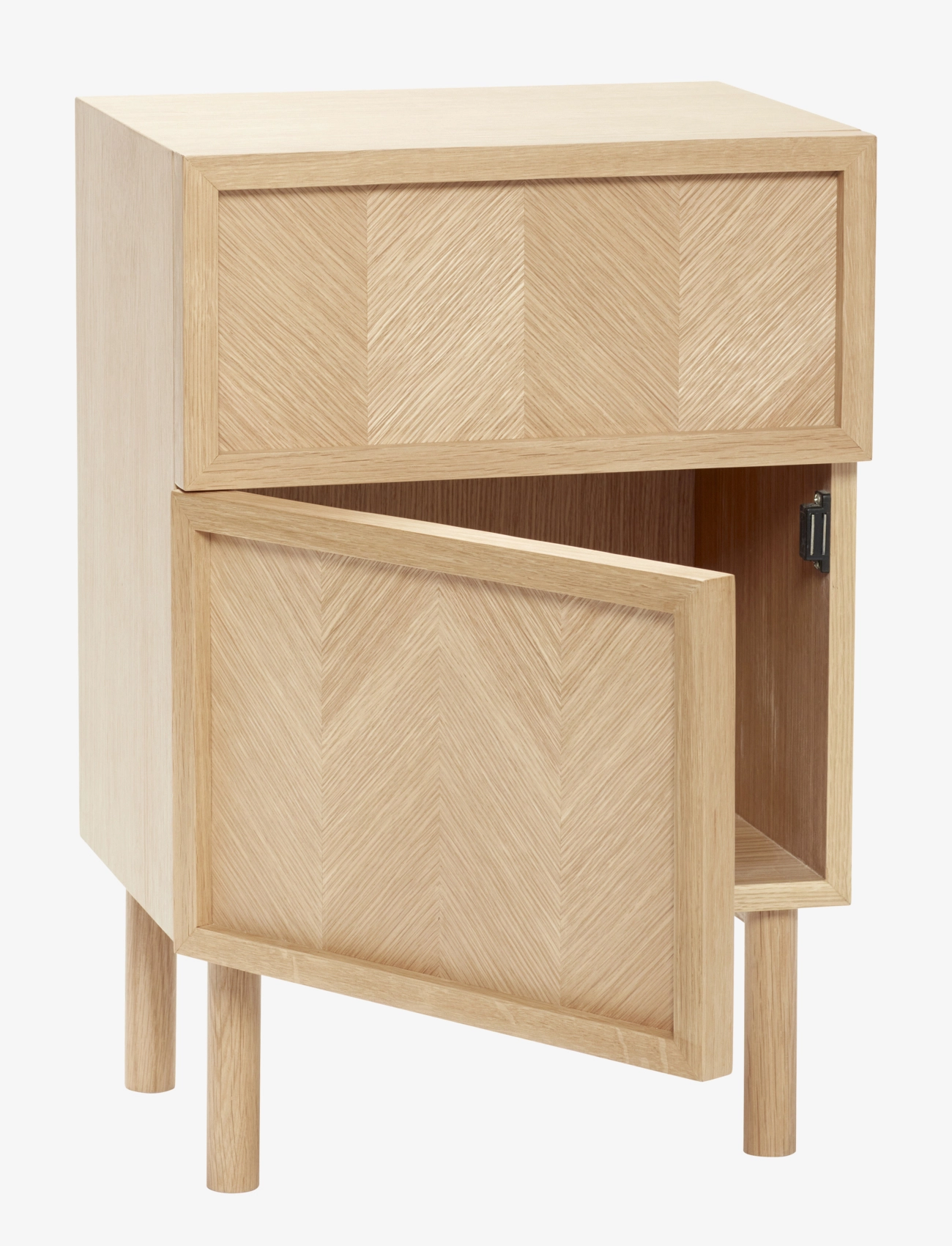 Hübsch - Herringbone Side Table - natural - 2