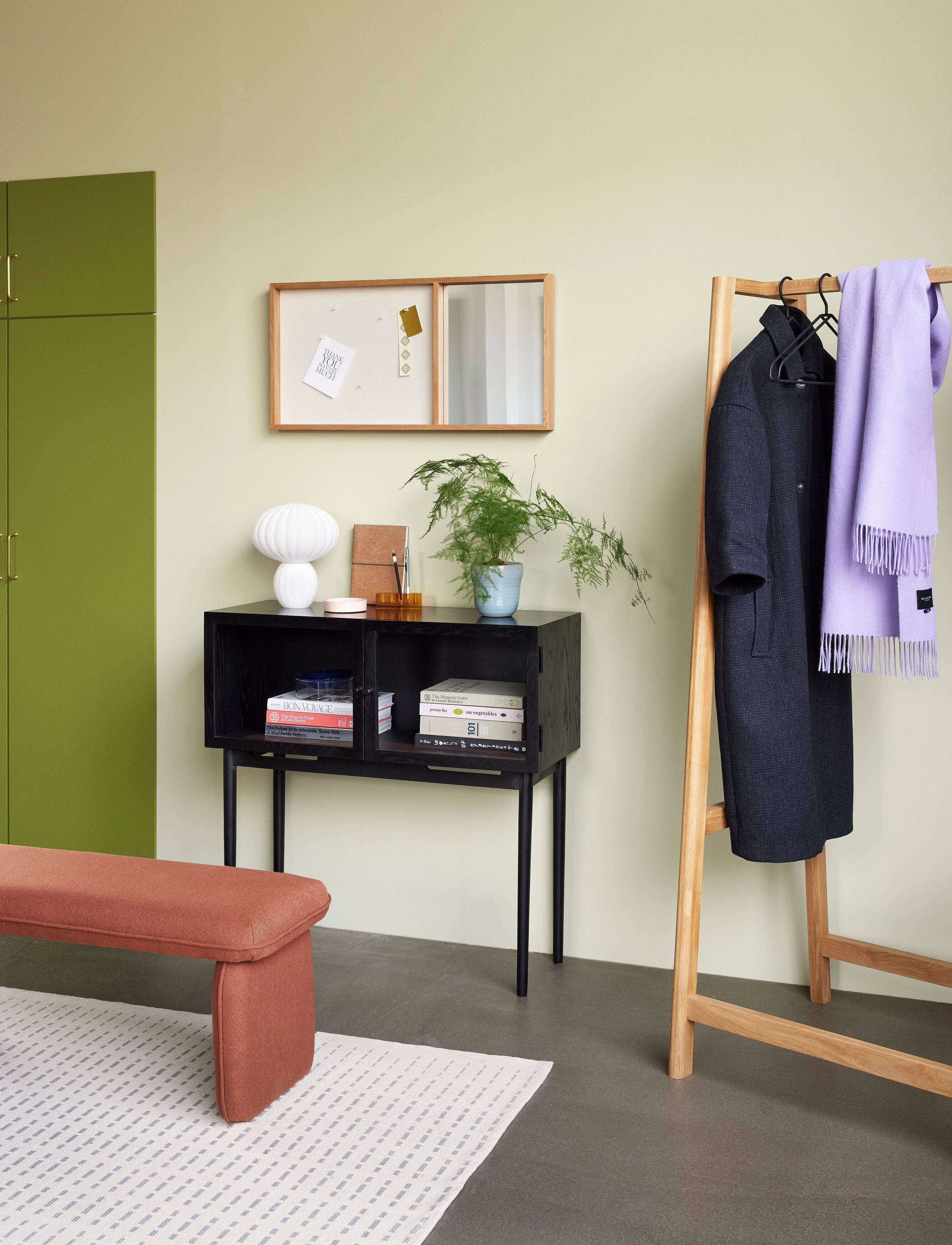 Hübsch - Acorn Clothing Rack Natural - hylder - natural - 5