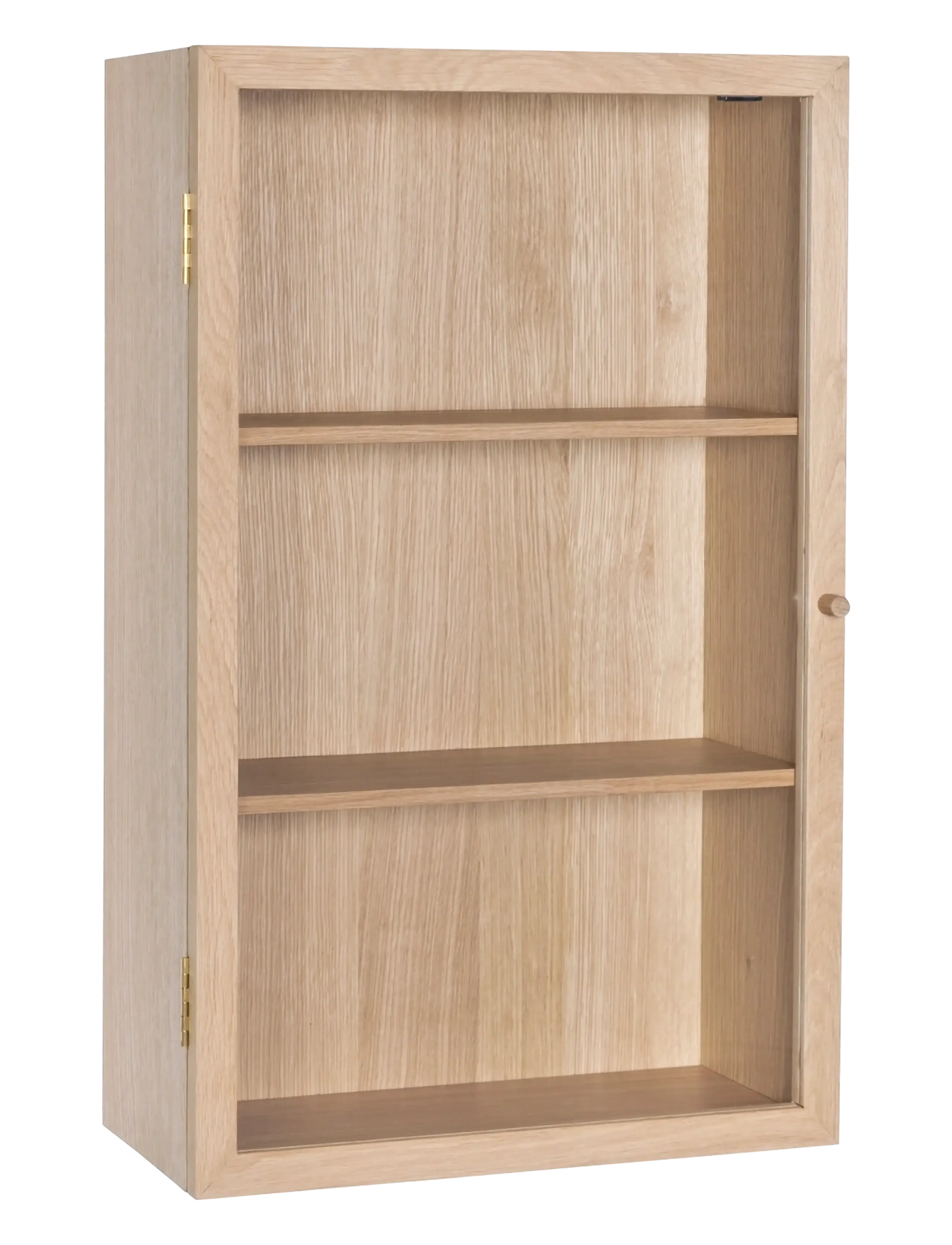 Hübsch Panorama Wall Cupboard Natural, Cabinet, Str: 50X22XH80CM