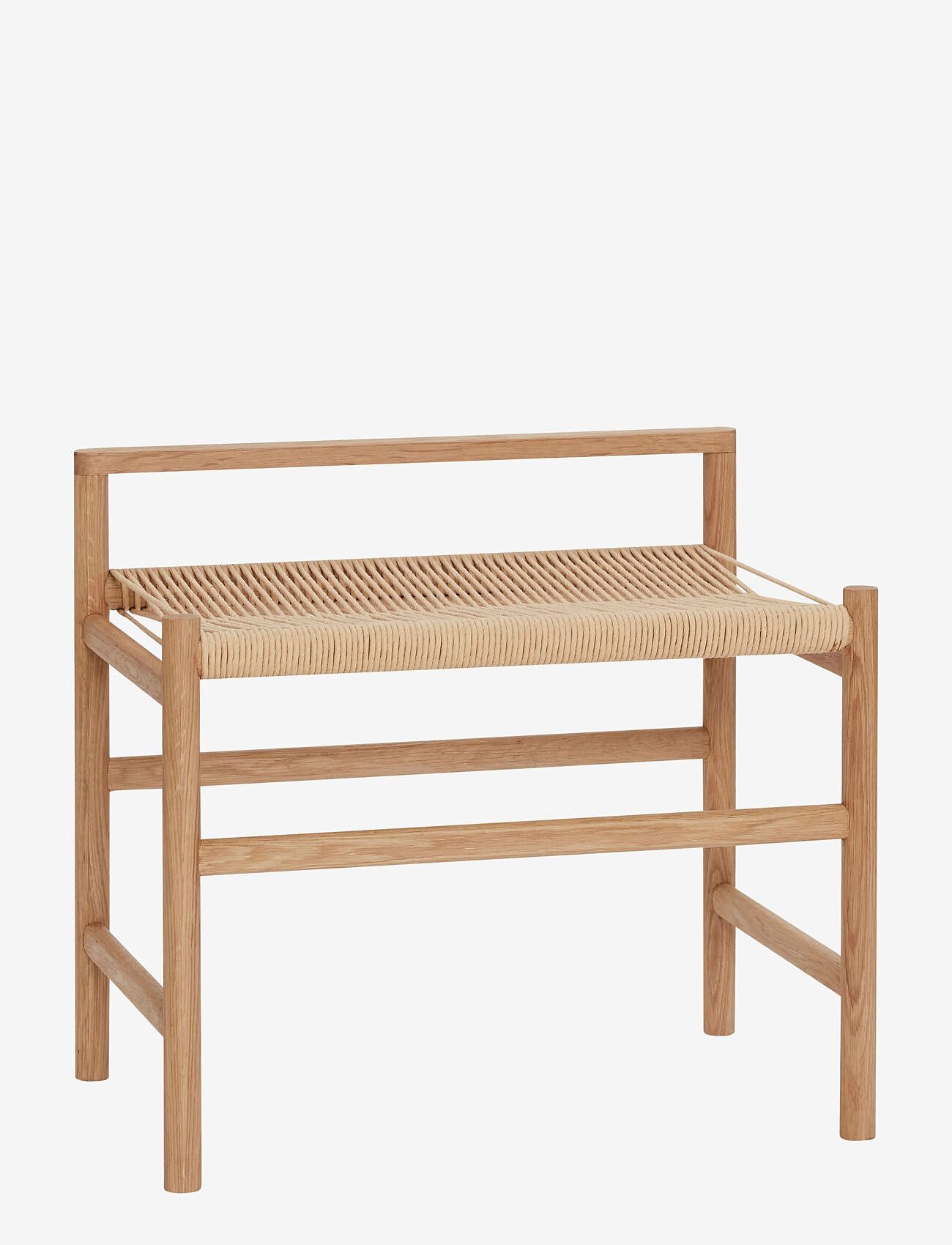 Hübsch - Heritage Bench - kollar & bekkir - natural - 1