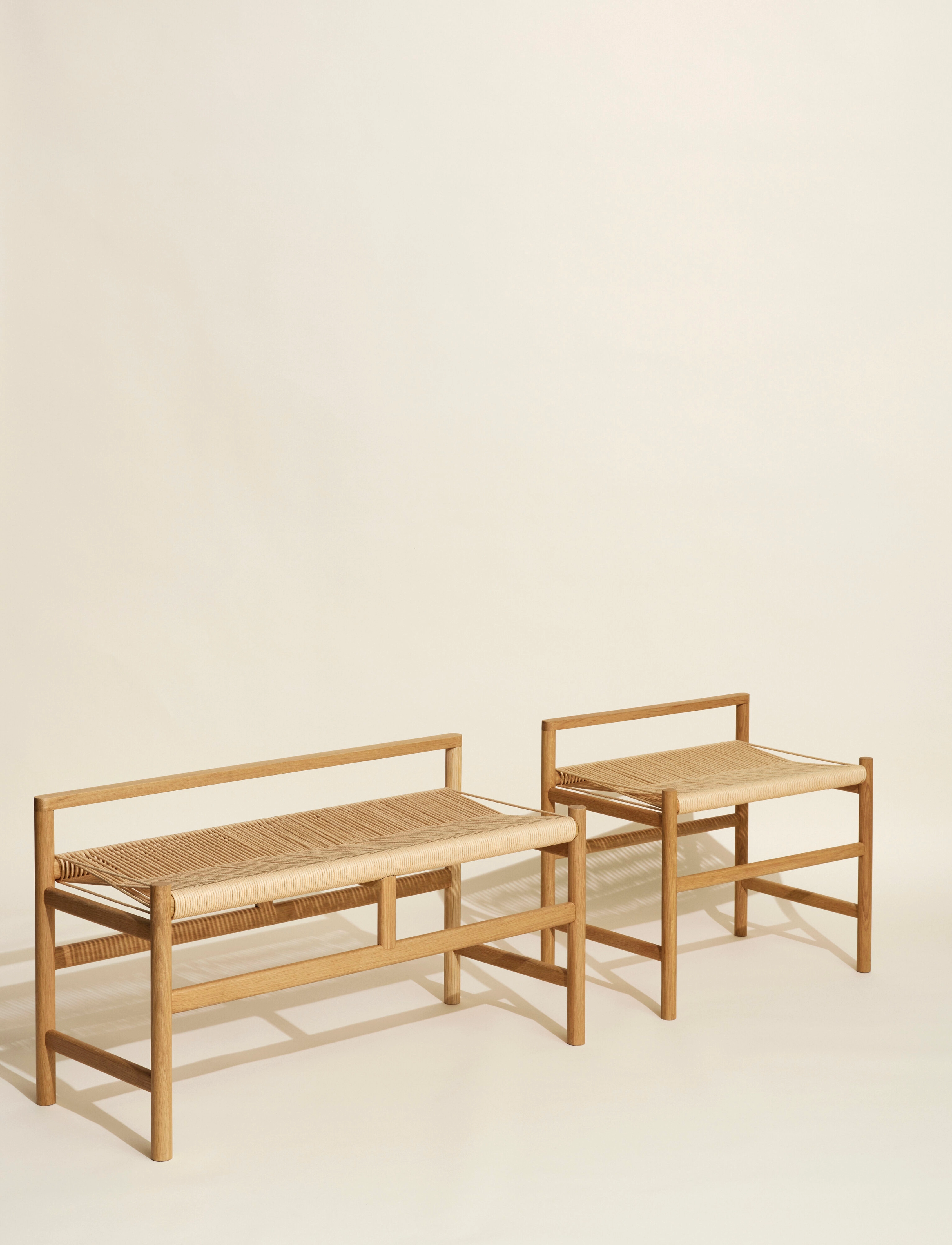 Hübsch - Heritage Bench - taburetter og bænke - natural - 4