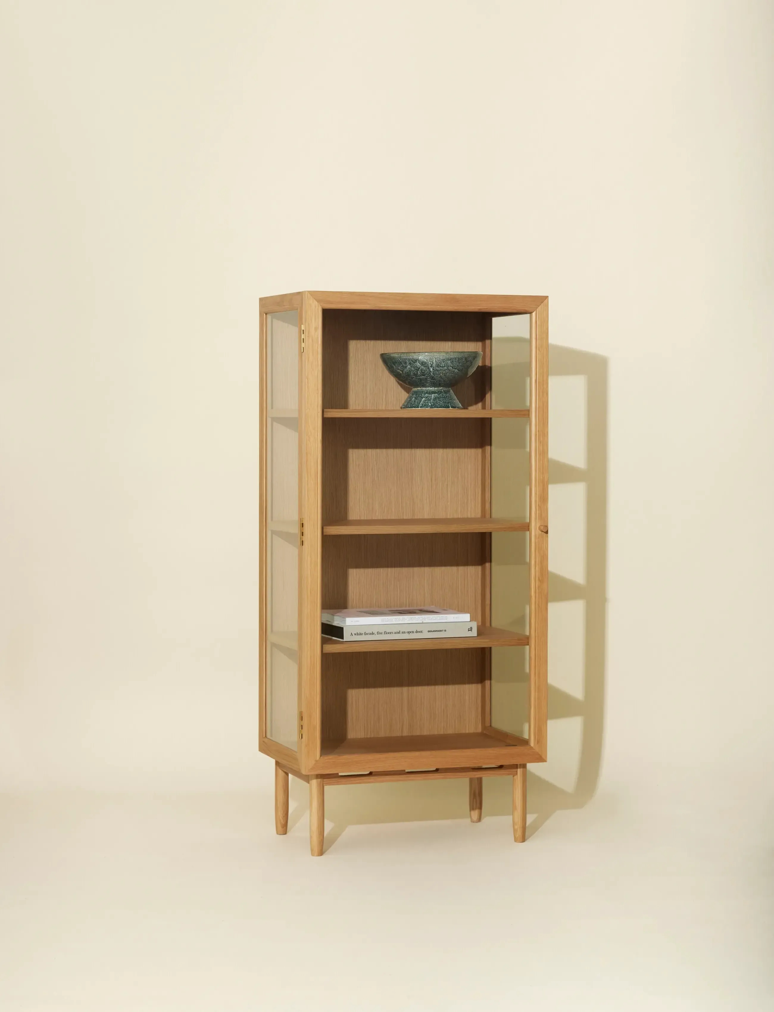 Hübsch - Kaiser Cabinet Natural - skåp - clear,natural - 0