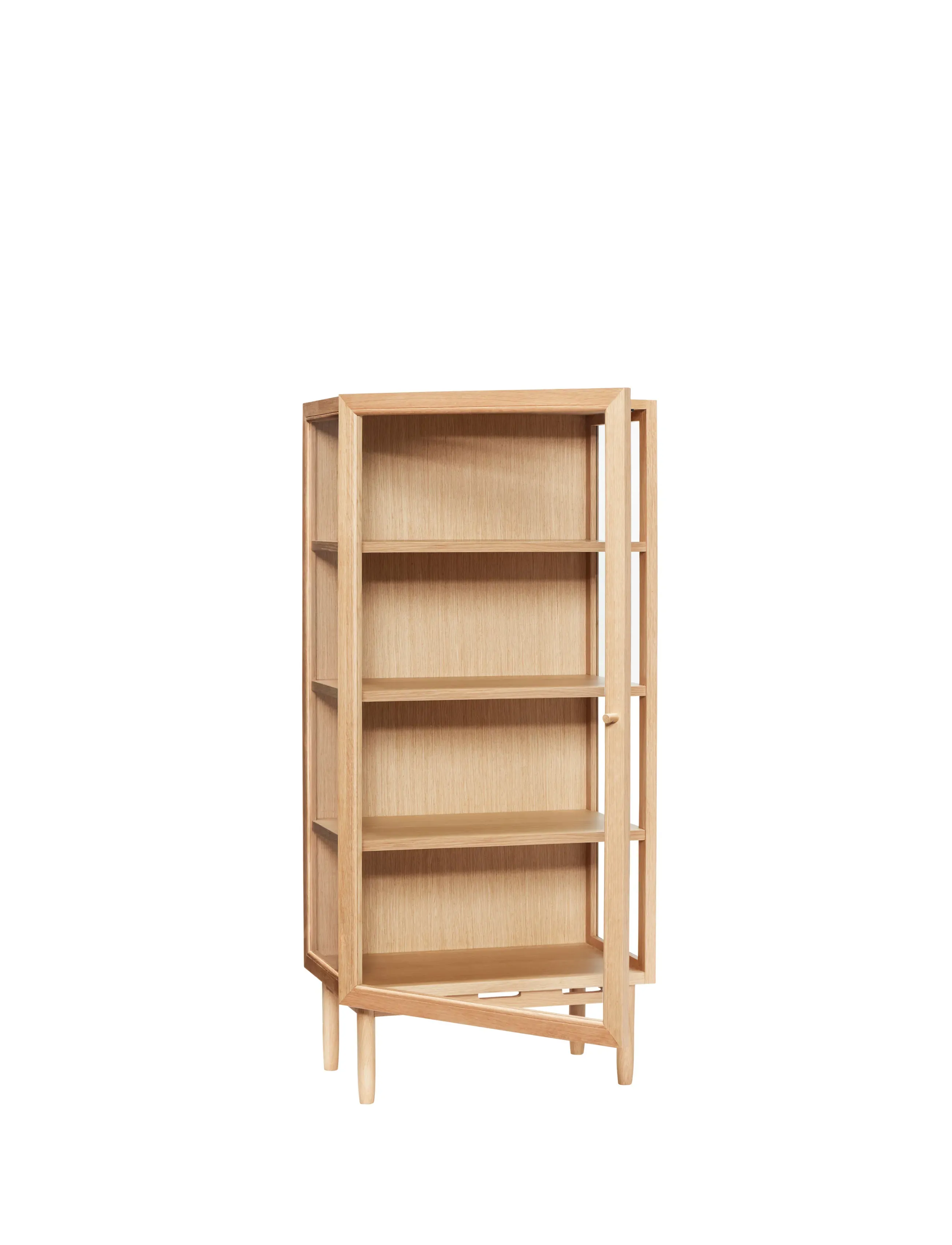 Hübsch - Kaiser Cabinet Natural - skåp - clear,natural - 4