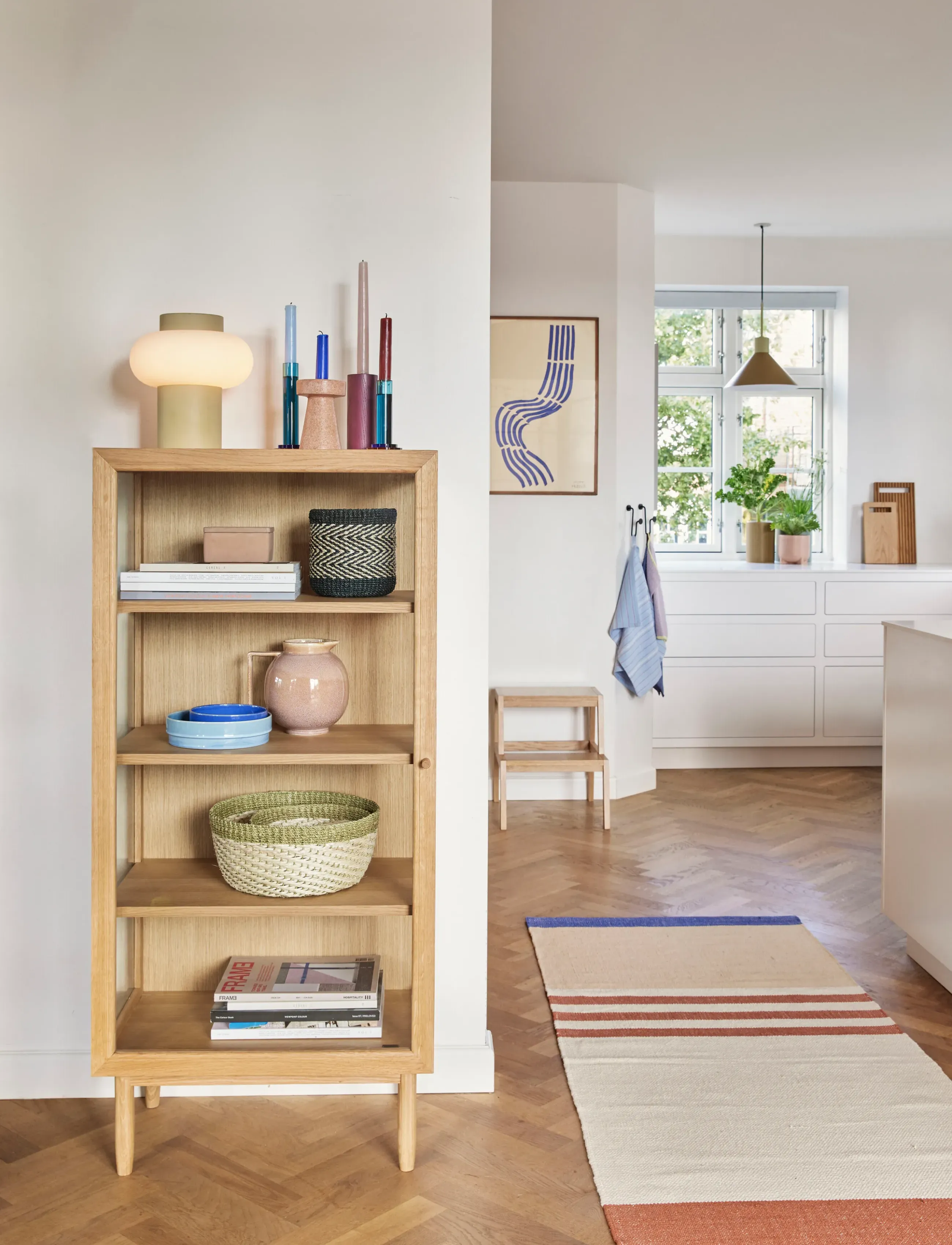 Hübsch - Kaiser Cabinet Natural - skåp - clear,natural - 5