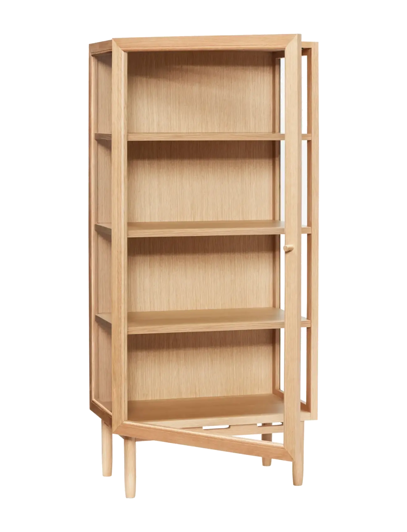 Hübsch - Kaiser Cabinet Natural - skåp - clear,natural - 3