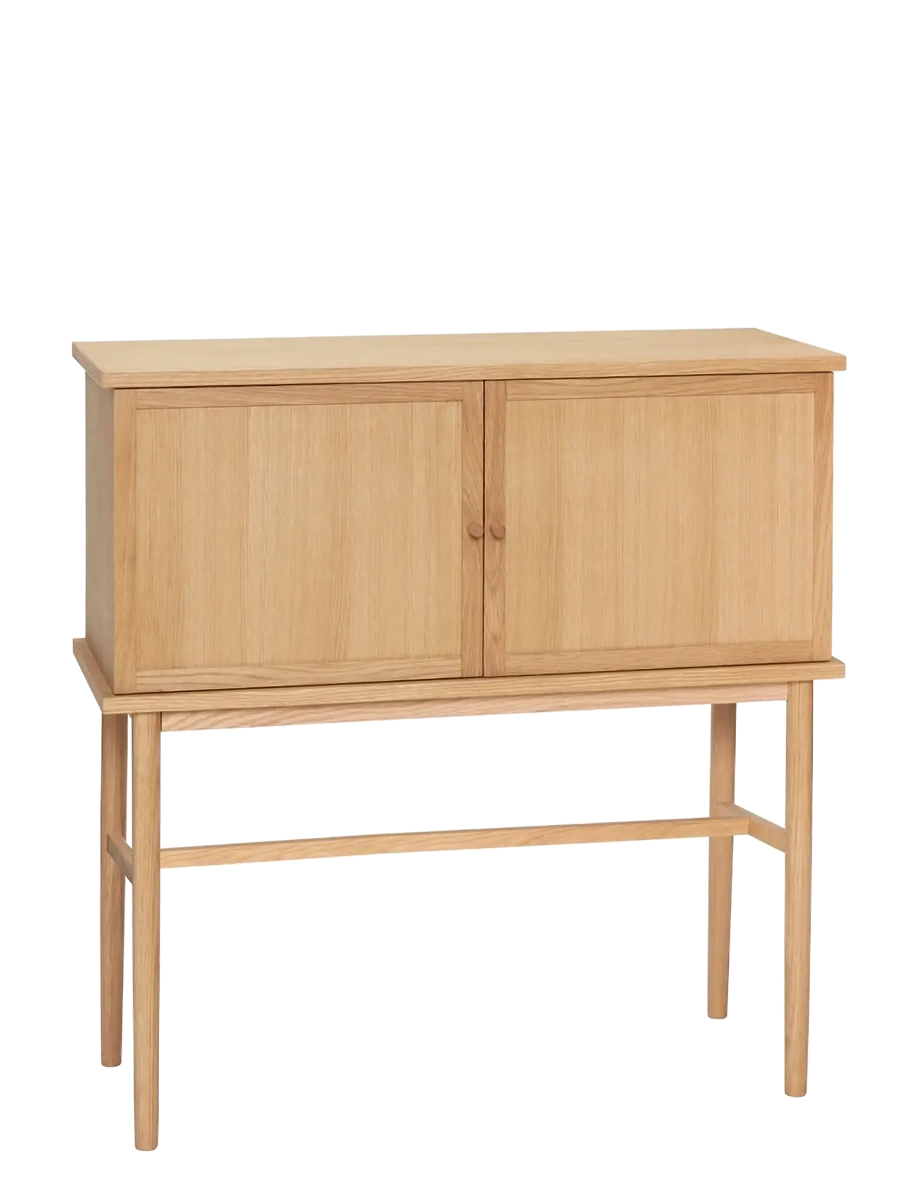 Hübsch Dash Console Table Natural, Cabinet, Beige, Str: 90X 35X 90CM