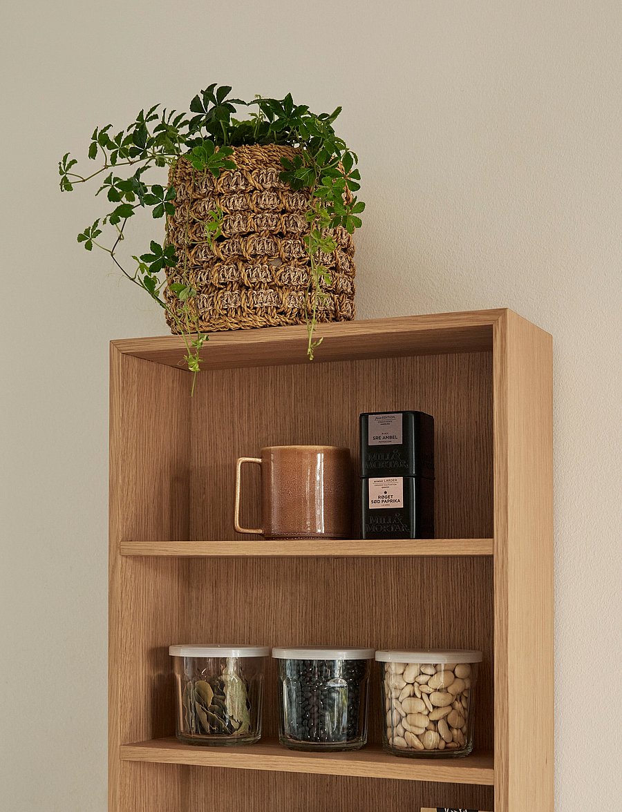 Hübsch - Kappu Shelf Unit Natural - hoiustamine ja riiulid - natural - 2