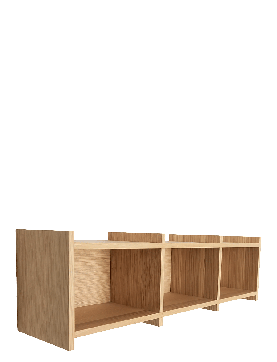 Hübsch - Focal Shelf Unit - trendid - natural - 2