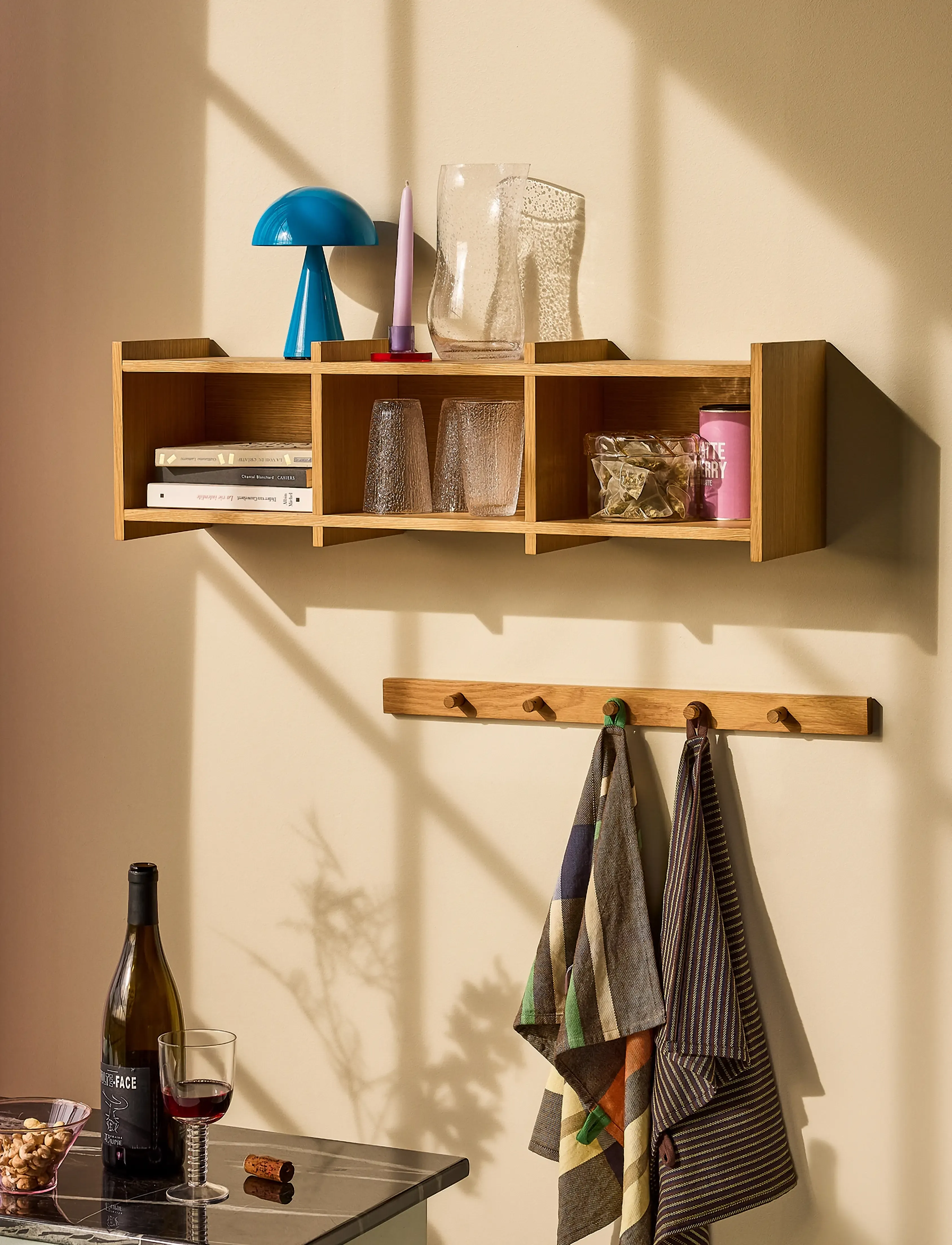 Hübsch - Focal Shelf Unit - trendid - natural - 4