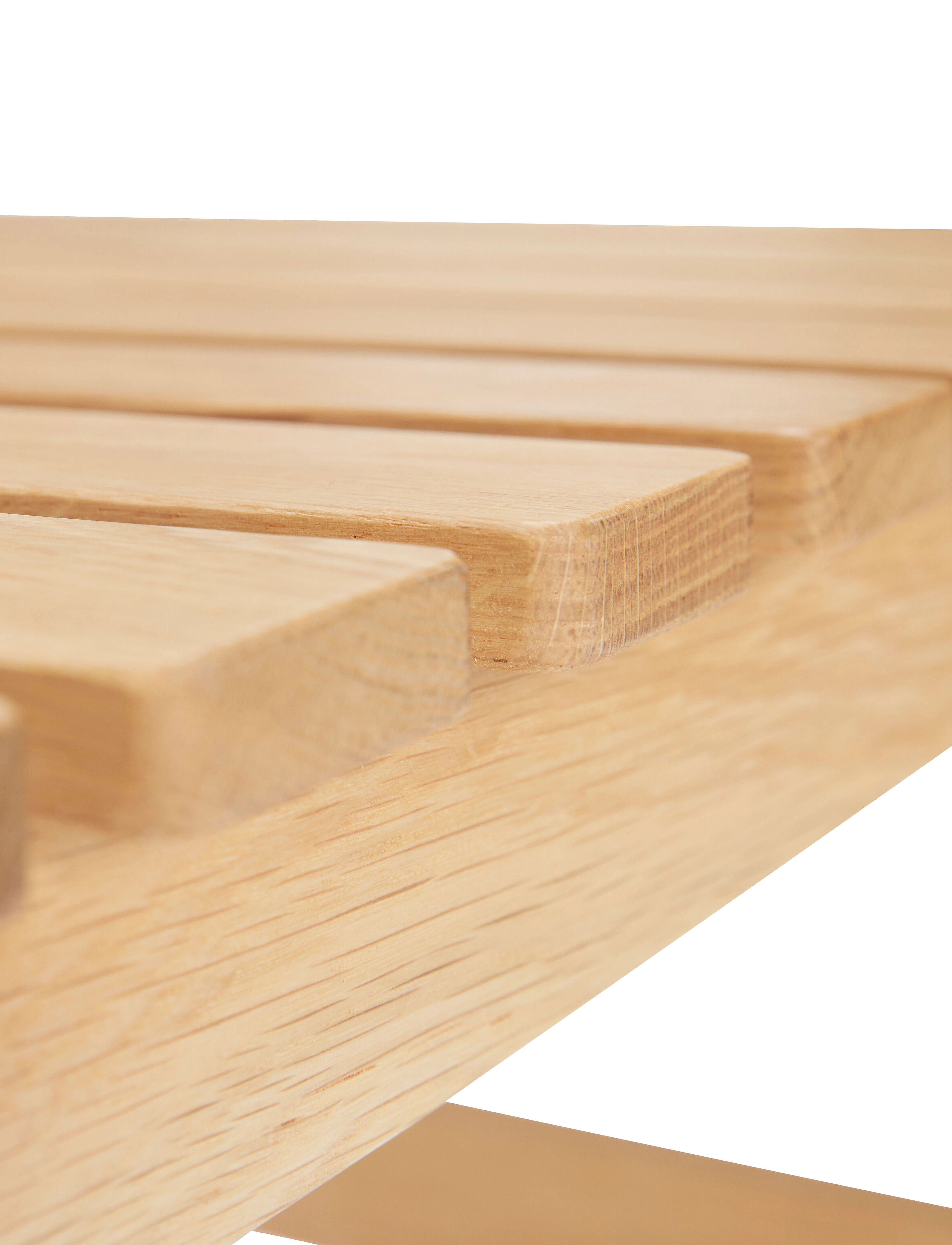 Hübsch - Row Bench Large Natural - pallar & bänkar - natural - 2
