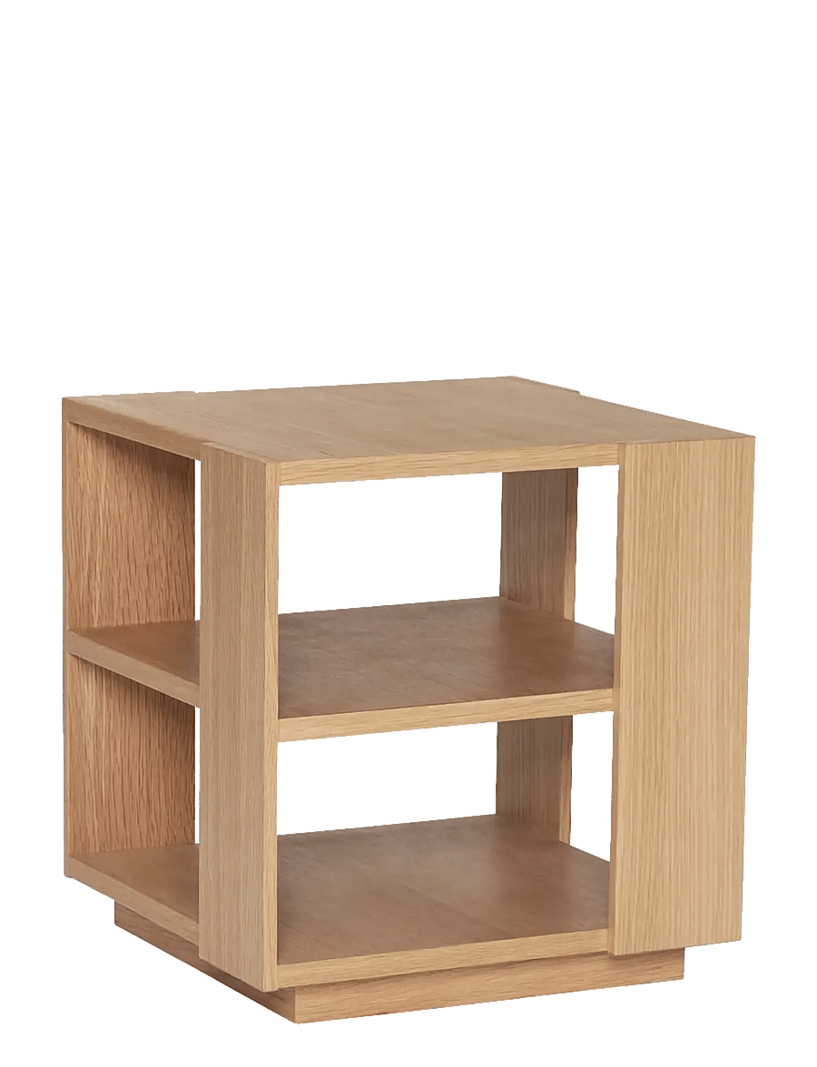 Hübsch - Merge Side Table - beistelltische & kleine tische - natural - 1