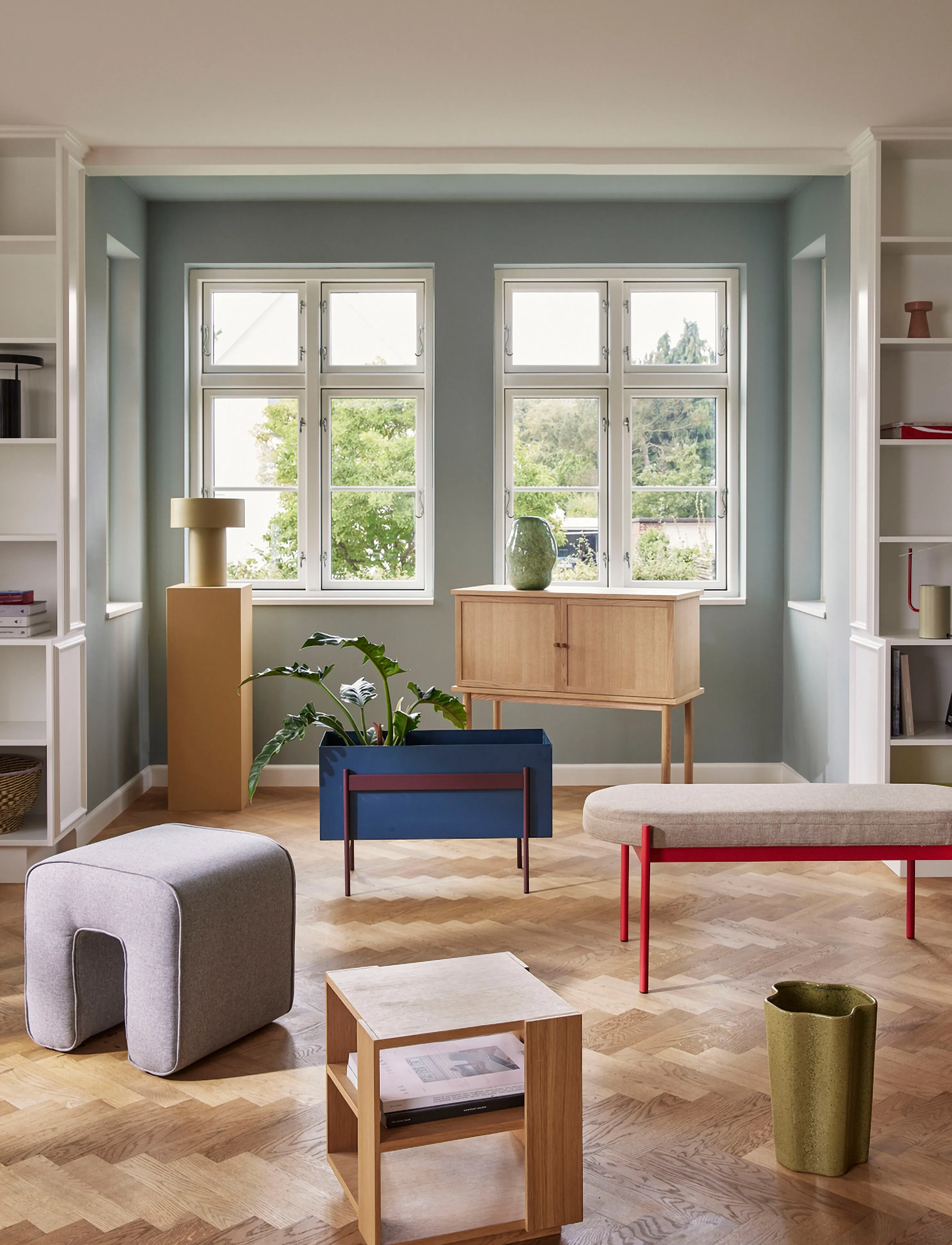 Hübsch - Merge Side Table - beistelltische & kleine tische - natural - 2