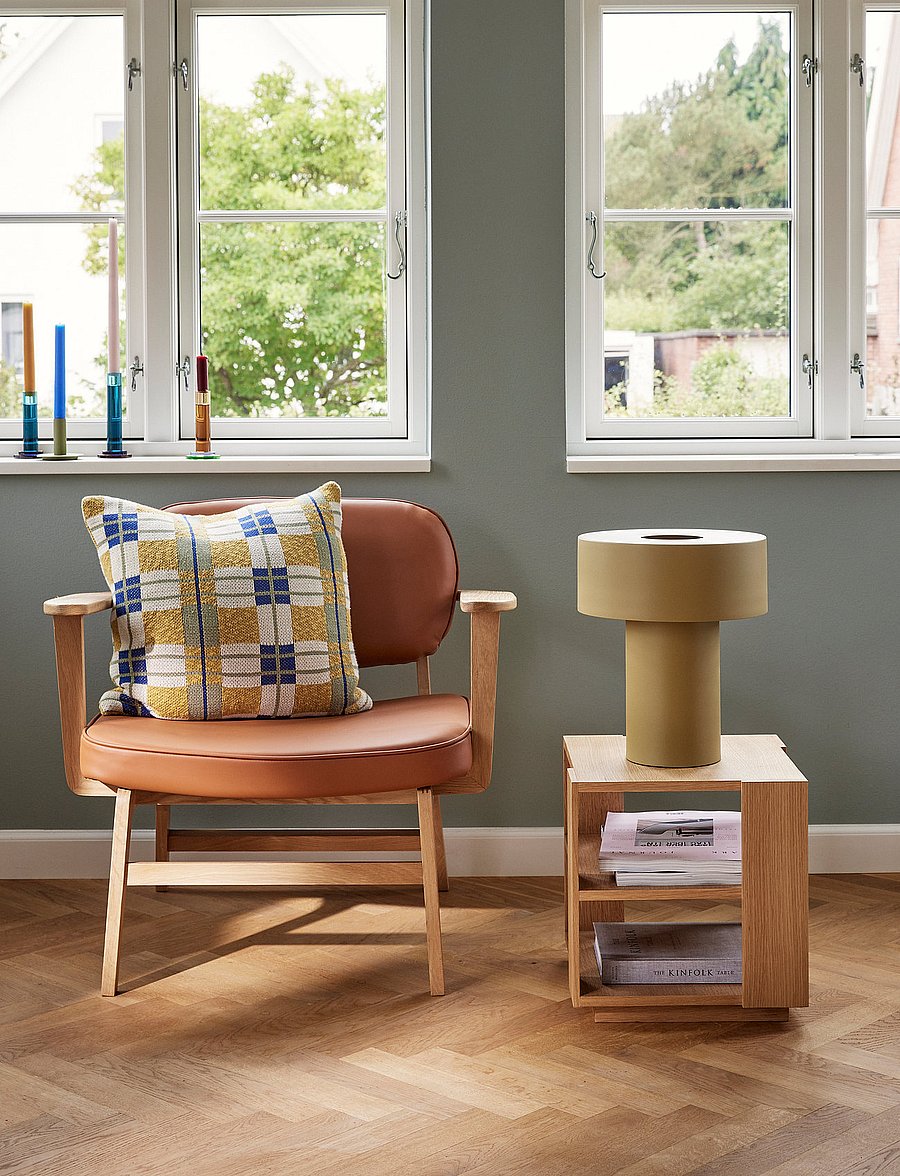 Hübsch - Merge Side Table - küljelauad ja väikesed lauad - nature - 4