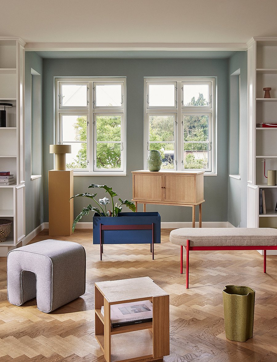 Hübsch - Merge Side Table - küljelauad ja väikesed lauad - nature - 5