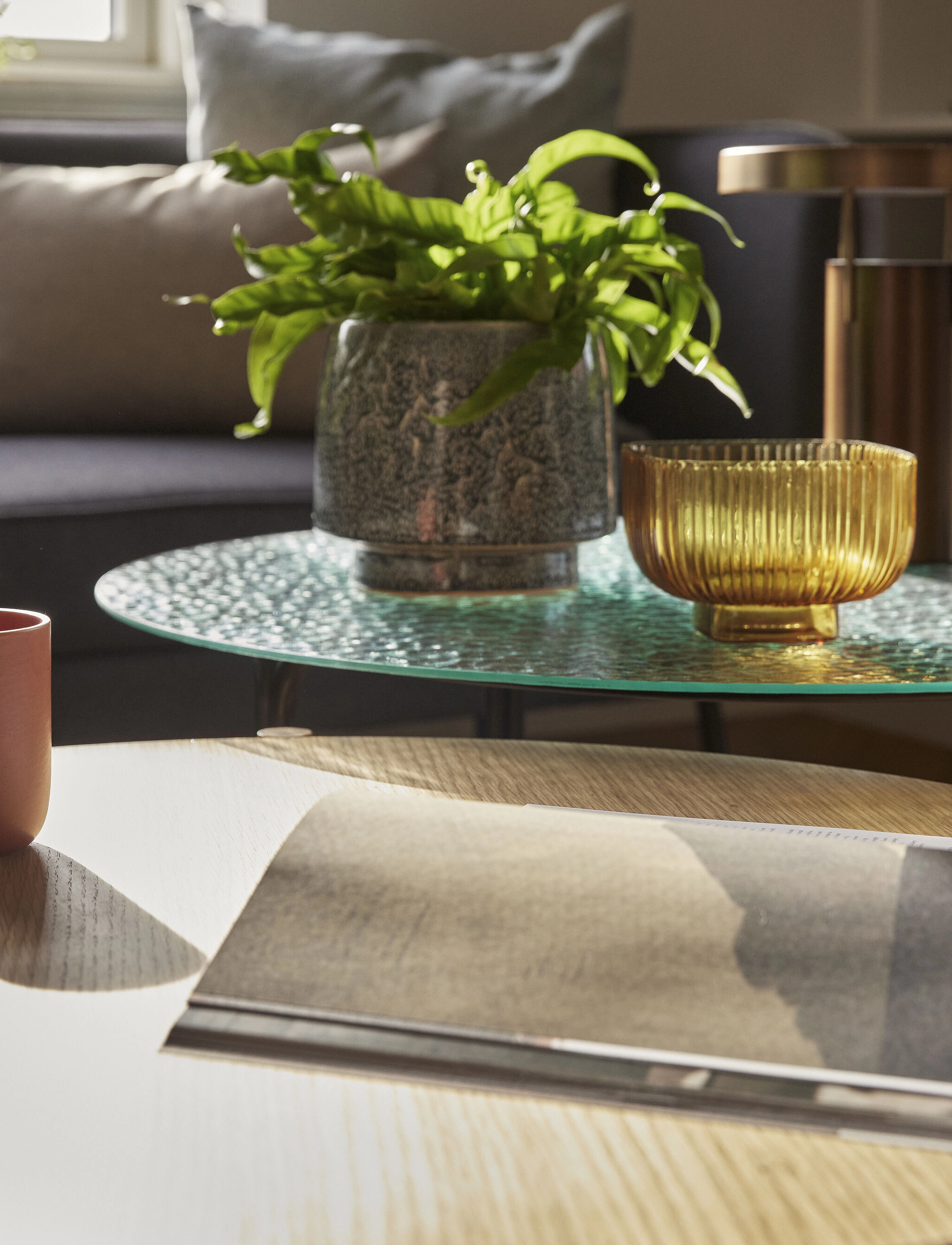 Hübsch - Heritage Coffee Table Natural - soffbord - natural - 5