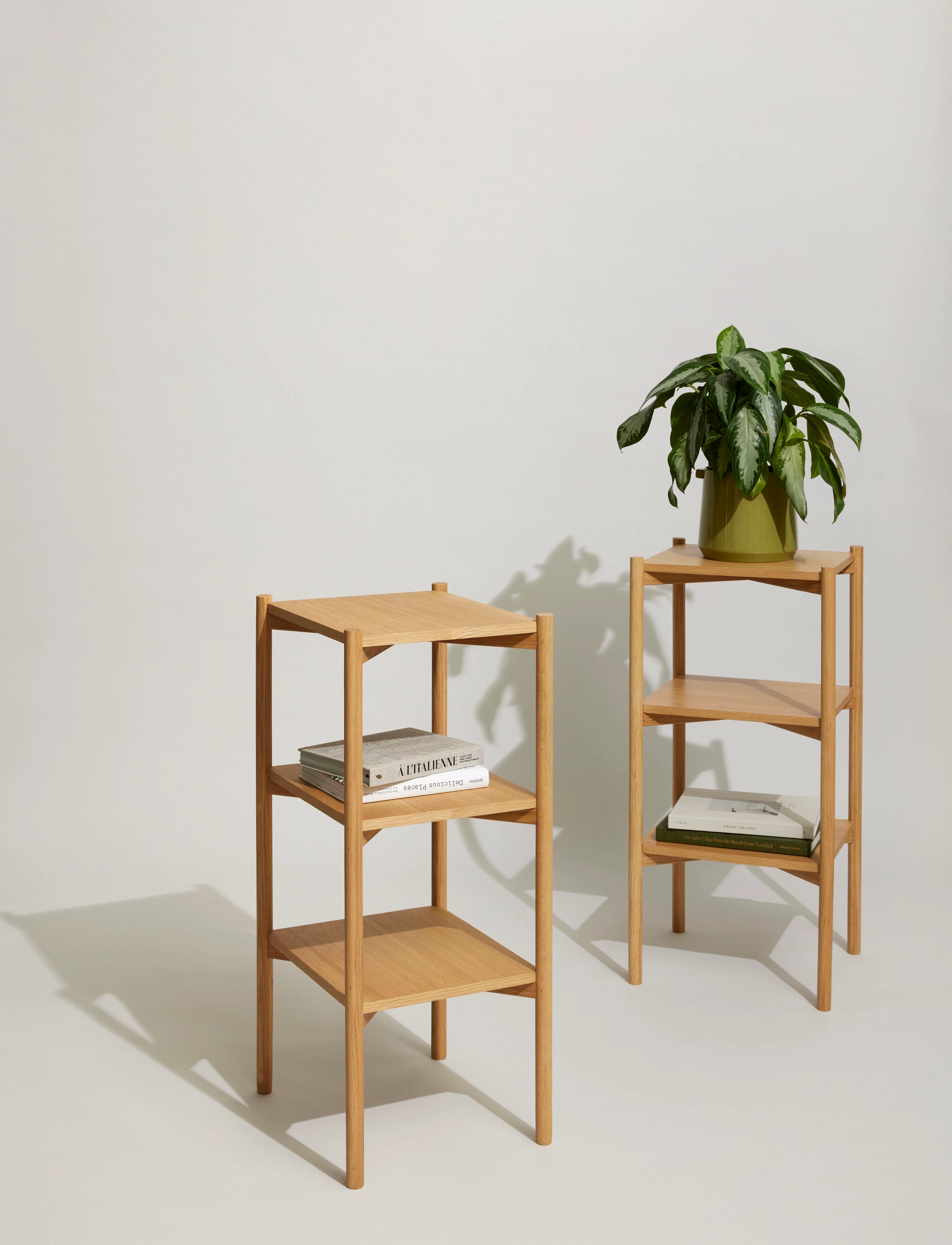 Hübsch - Solution Shelf - glabāšana un plaukti - natural - 3