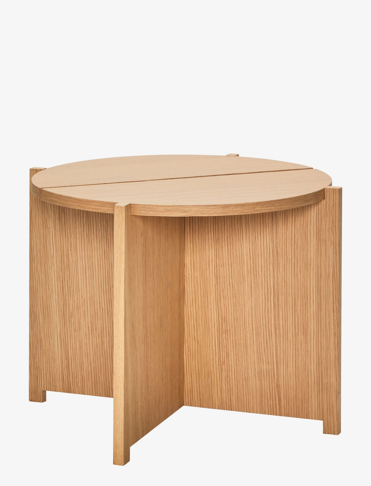 Hübsch Dash Side Table Natural, Sidebord og lille bord, Beige, Str: ONE SIZE