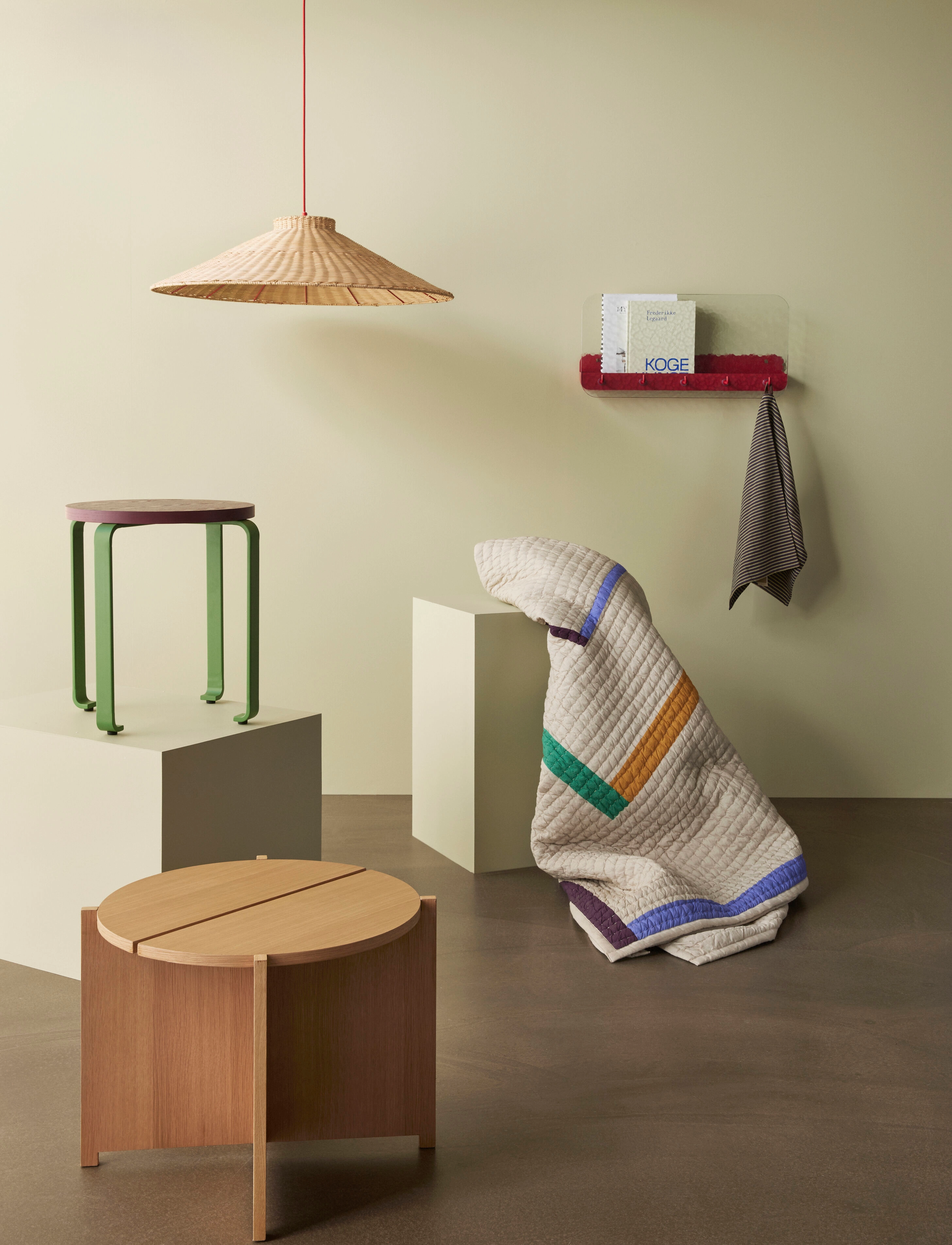 Hübsch - Dash Side Table Natural - side tables & small tables - natural - 5