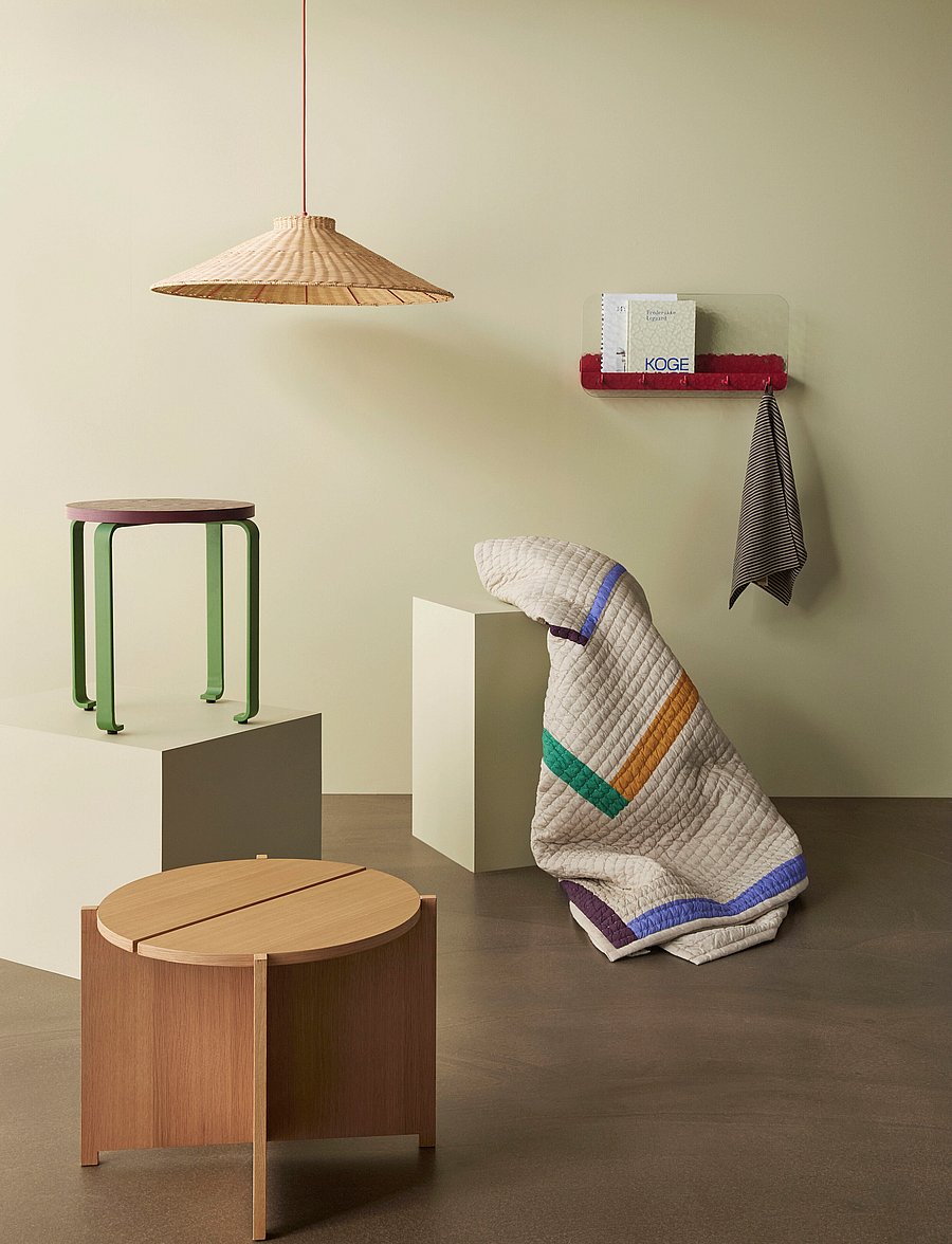 Hübsch - Dash Side Table Natural - küljelauad ja väikesed lauad - natural - 5