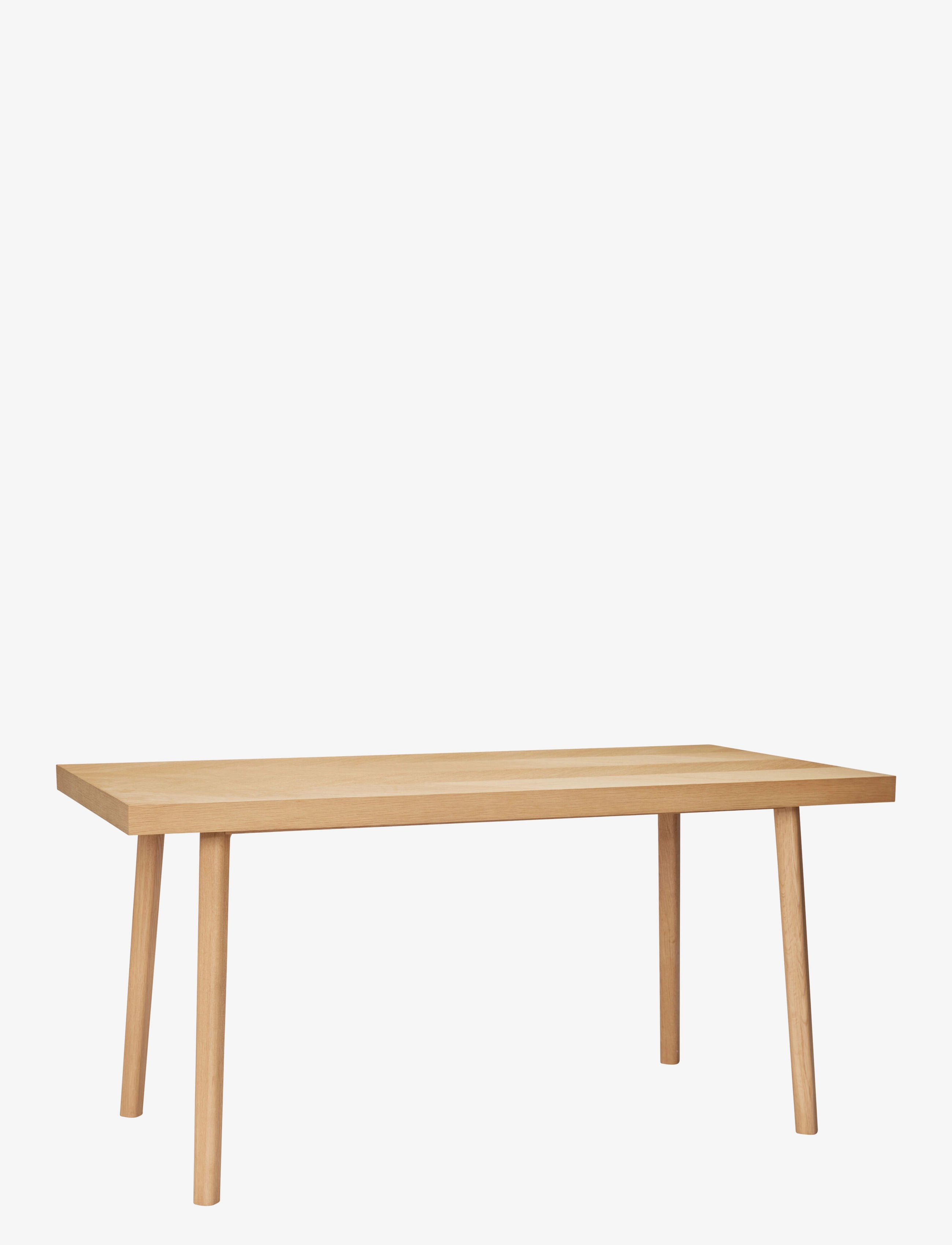 Hübsch Herringbone Dining Table Small Natural, Spisebord, Beige, Str: ONE SIZE