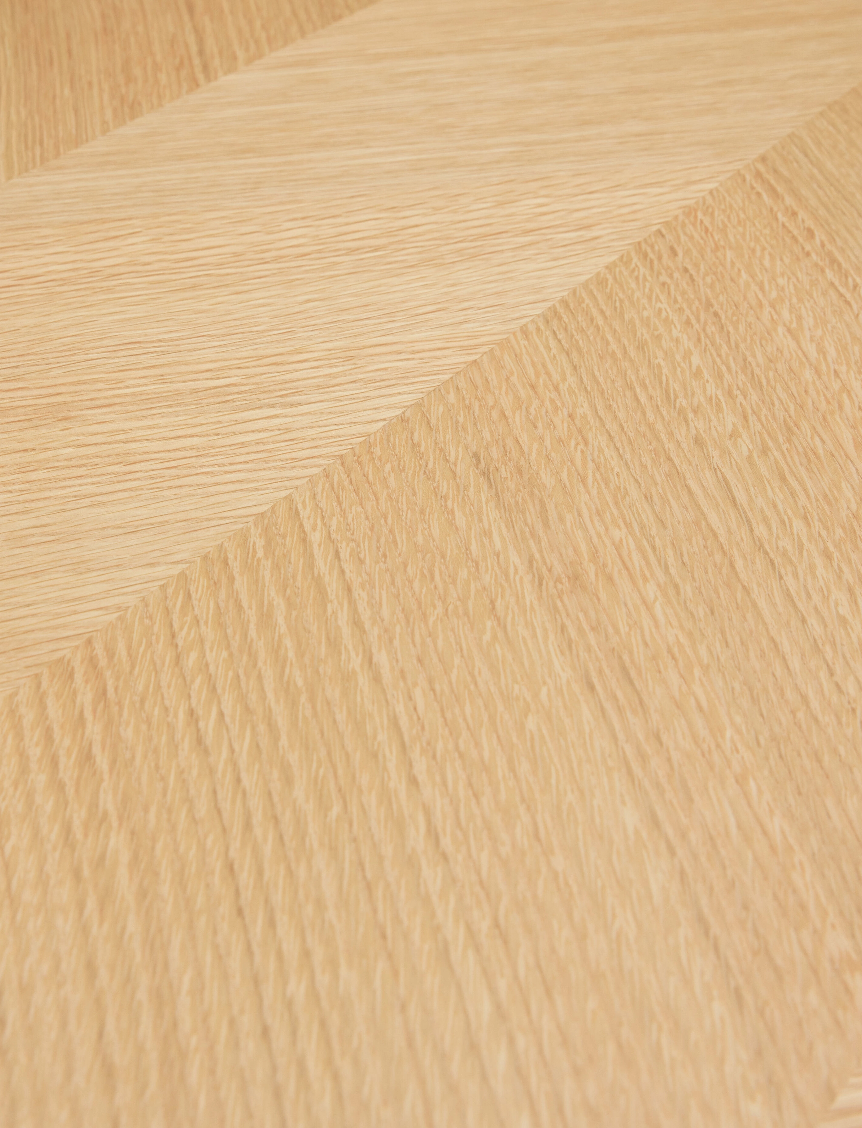 Hübsch Herringbone Dining Table Small Natural, One Size, Beige, Borde > Spiseborde, Unisex