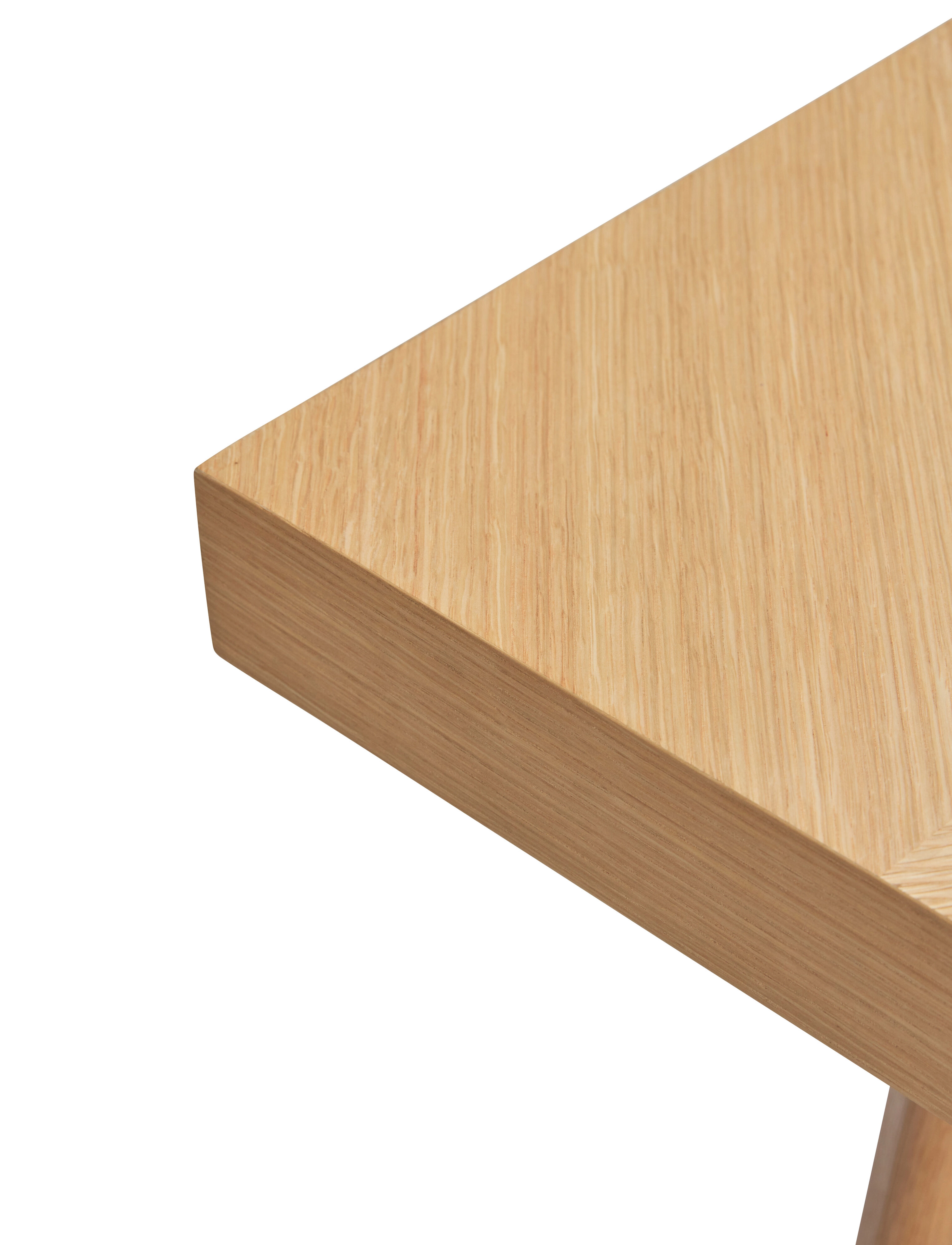 Hübsch - Herringbone Dining Table Small Natural - matbord - natural - 2