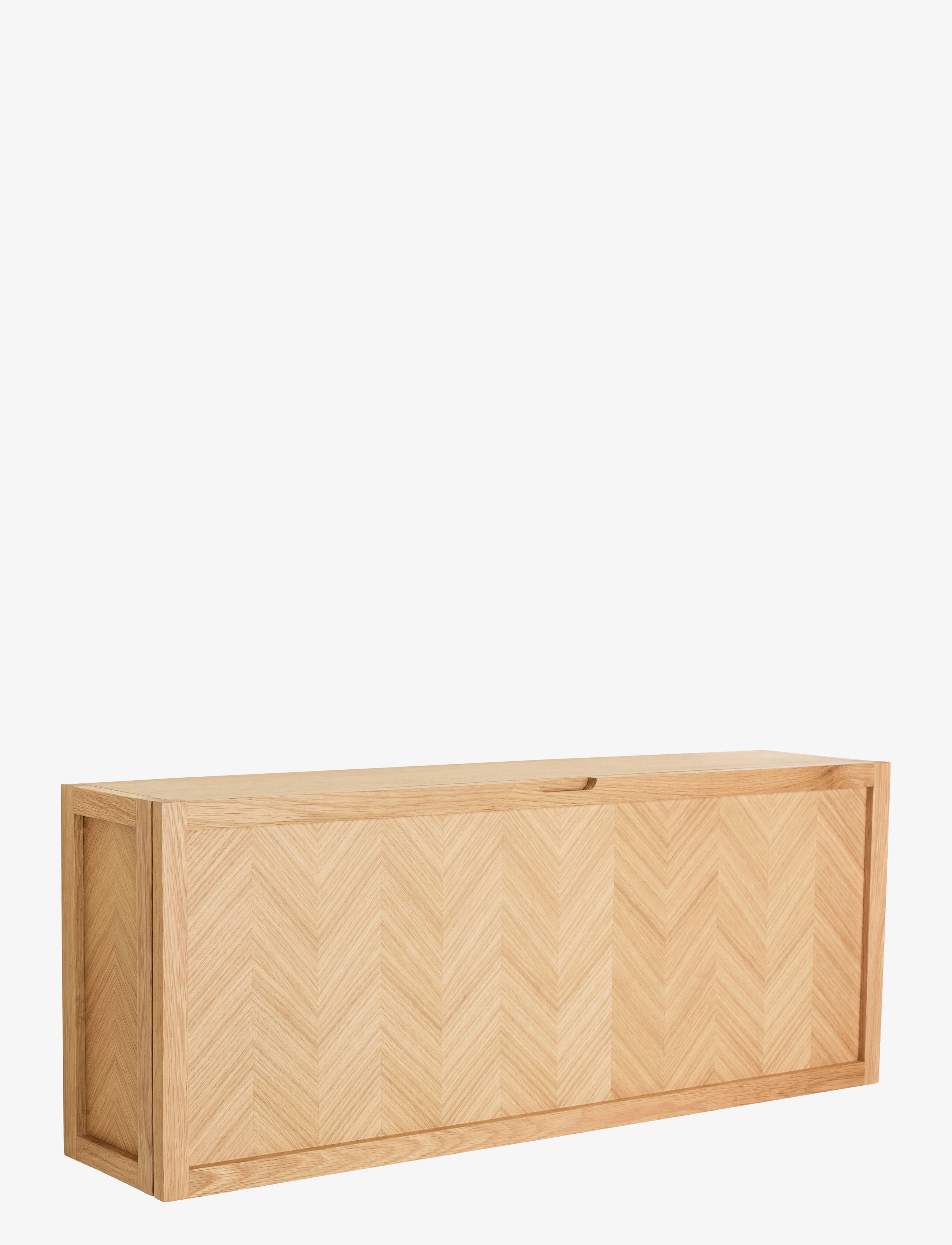 Hübsch - Herringbone skoskab - skoreoler & skobakker - natural - 1