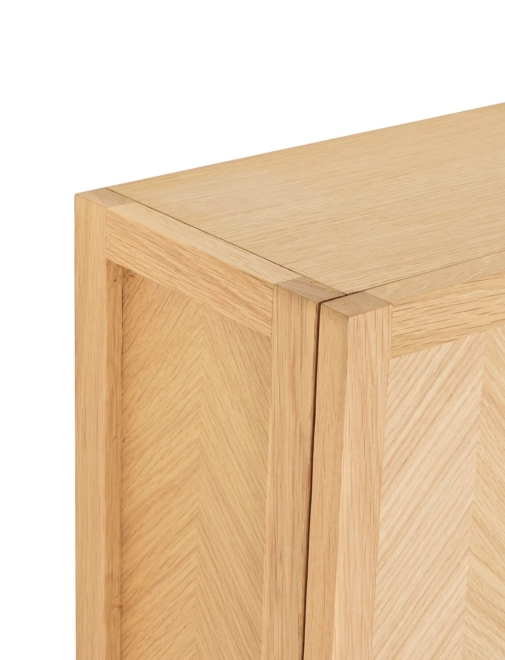 Hübsch - Herringbone Shoe Cabinet - rangement pour chaussures - natural - 5