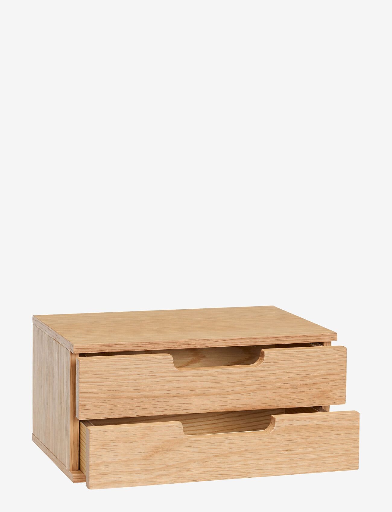 Hübsch - AtHand Wall Shelf/Bedside Table - trender - natural - 2