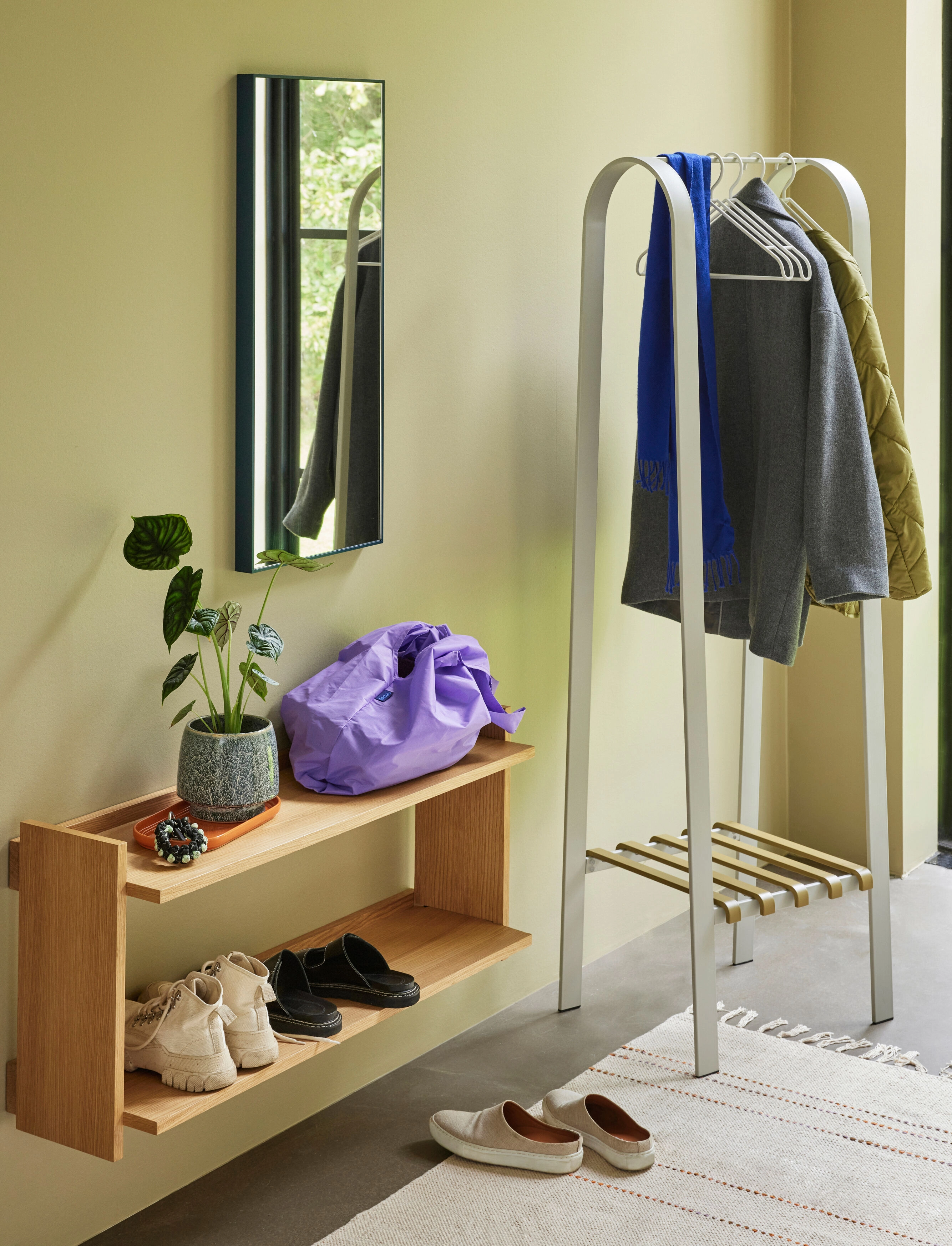 Hübsch Forma Reol, One Size, Furniture, Beige - Shelves, Homeware