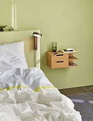 Hübsch - Open Wall Shelf/Bedside Table - sidebord og små bord - natural - 3