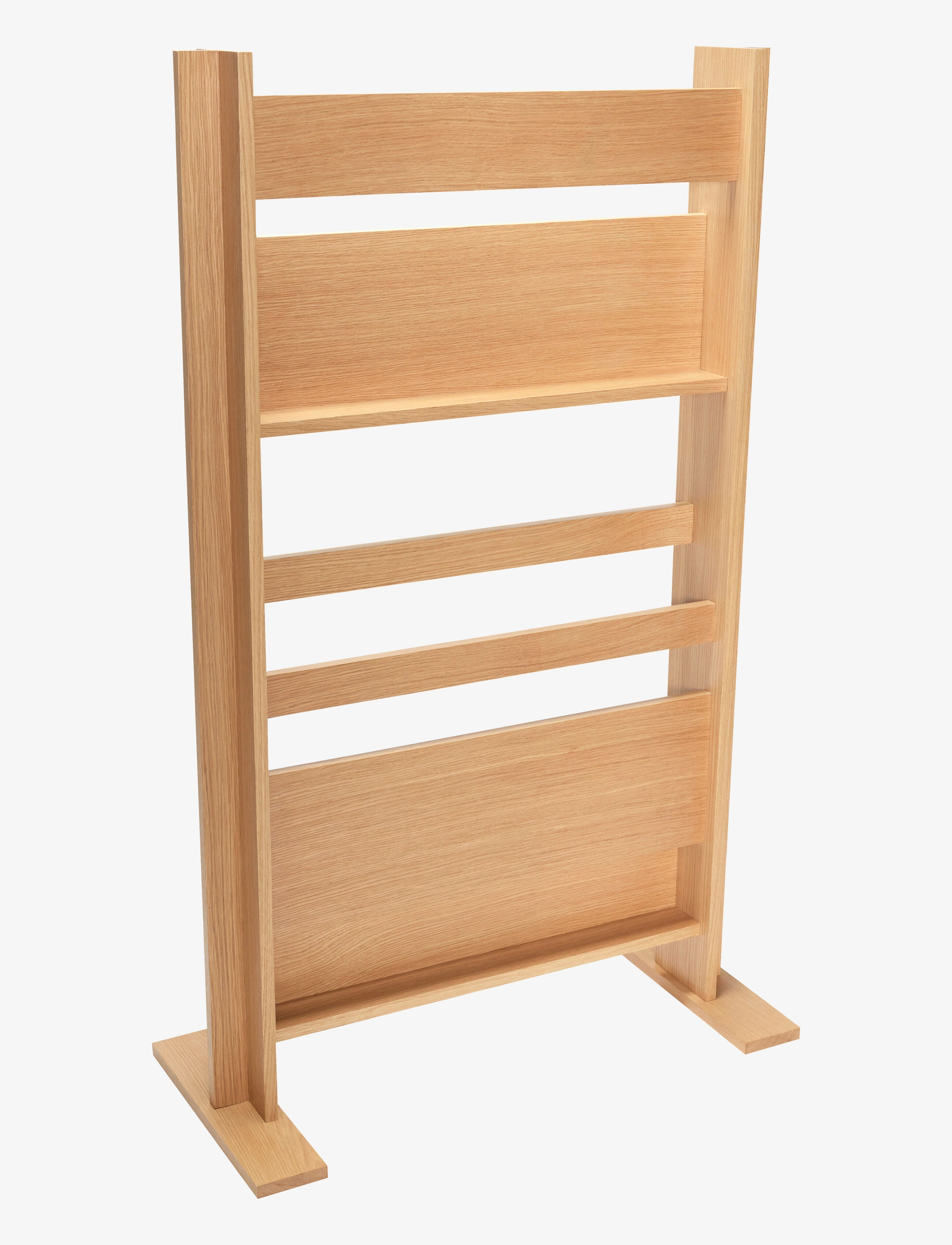 Hübsch - Forma Magazine Holder/Partition - tidningsställ - natural - 2