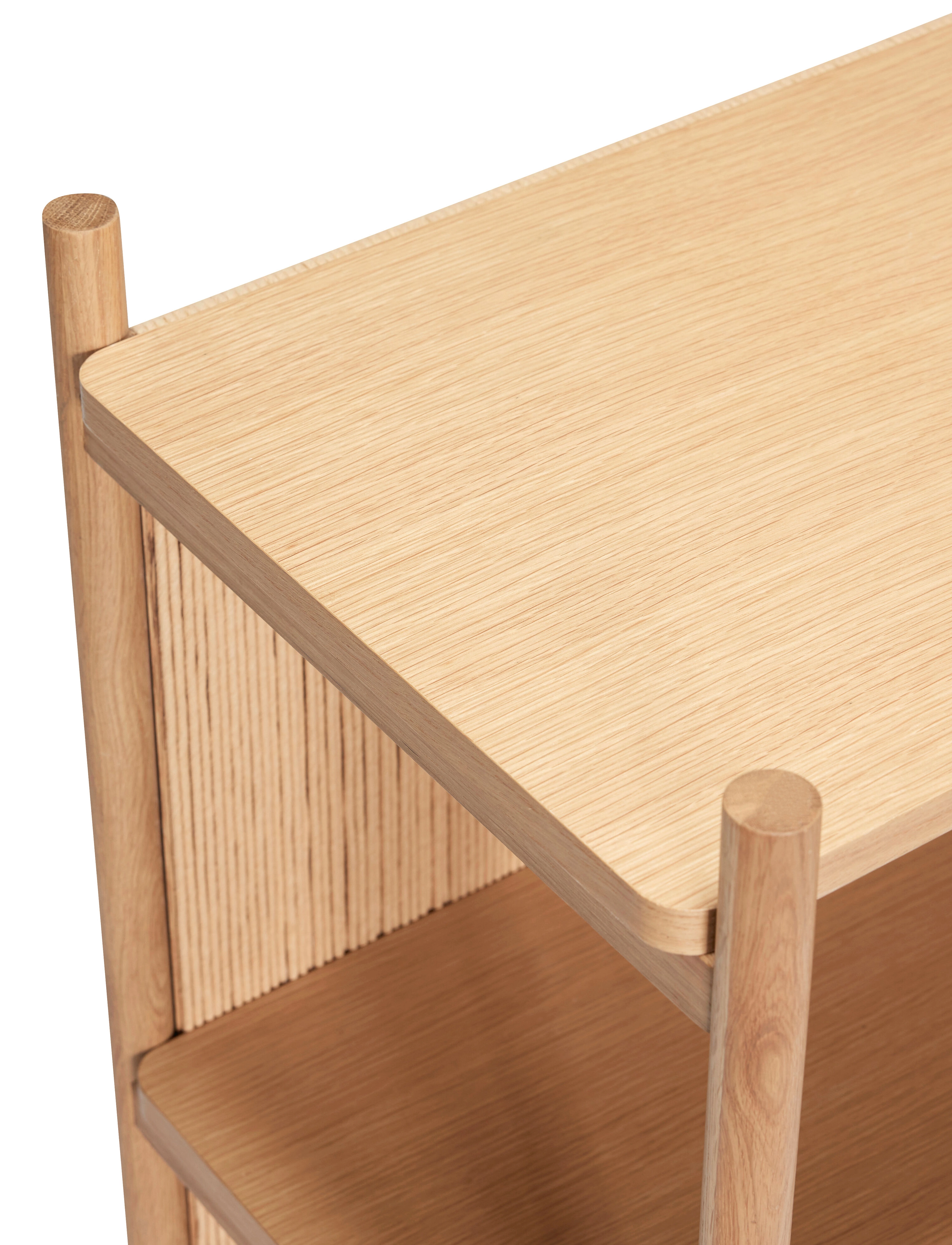 Hübsch - Heritage Shelf Unit Small - hyllor - natural - 4