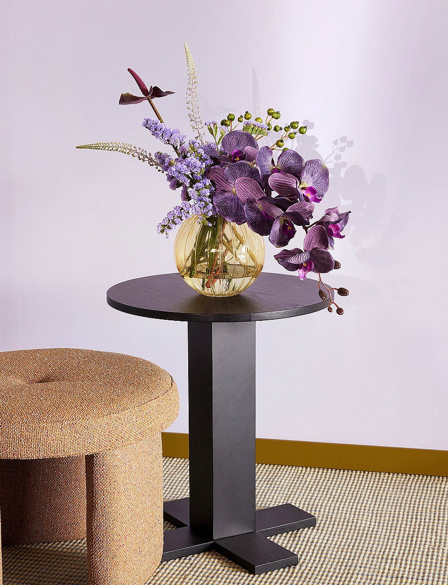 Hübsch - Koohi Side Table - beistelltische & kleine tische - black - 4