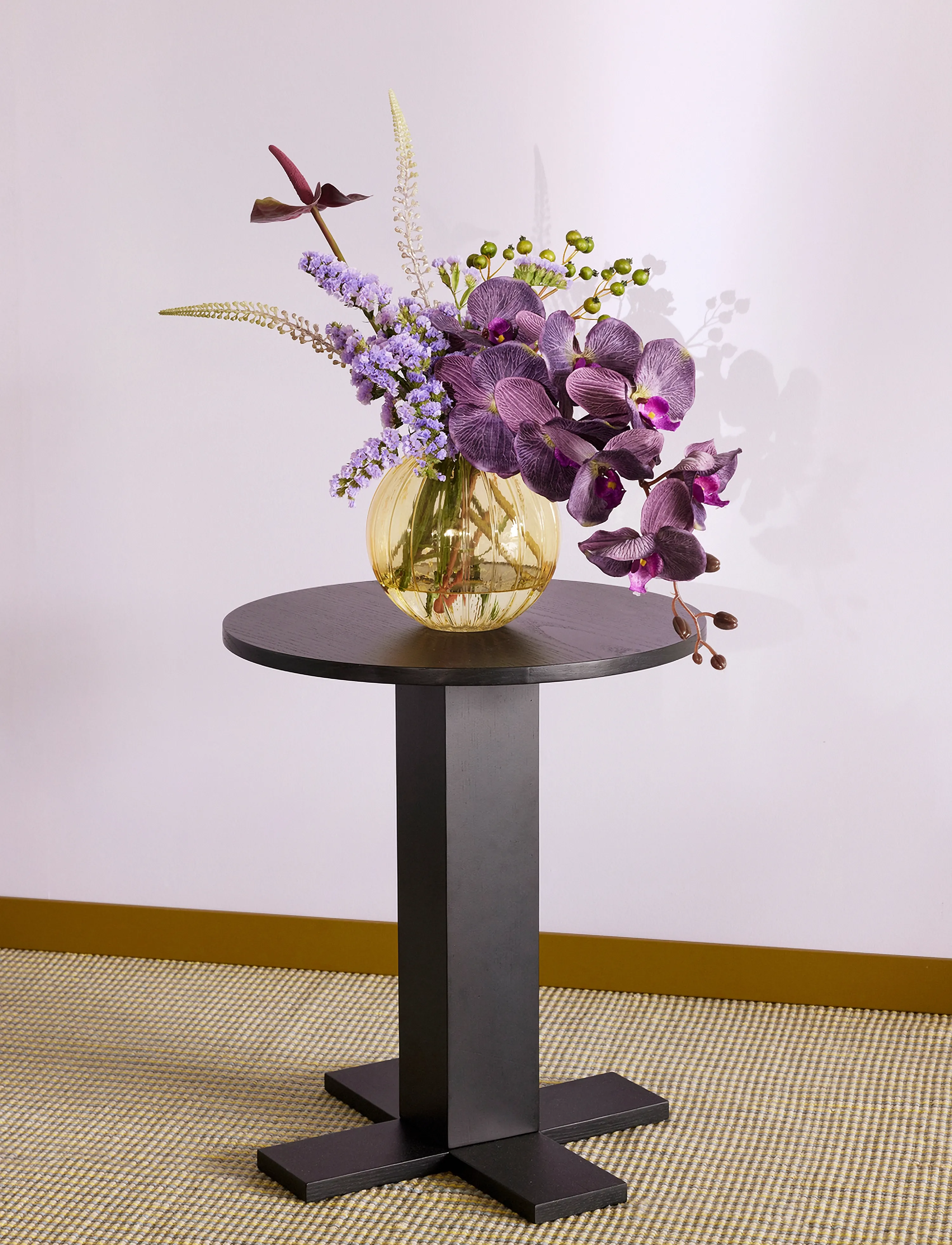 Hübsch - Koohi Side Table - beistelltische & kleine tische - black - 5