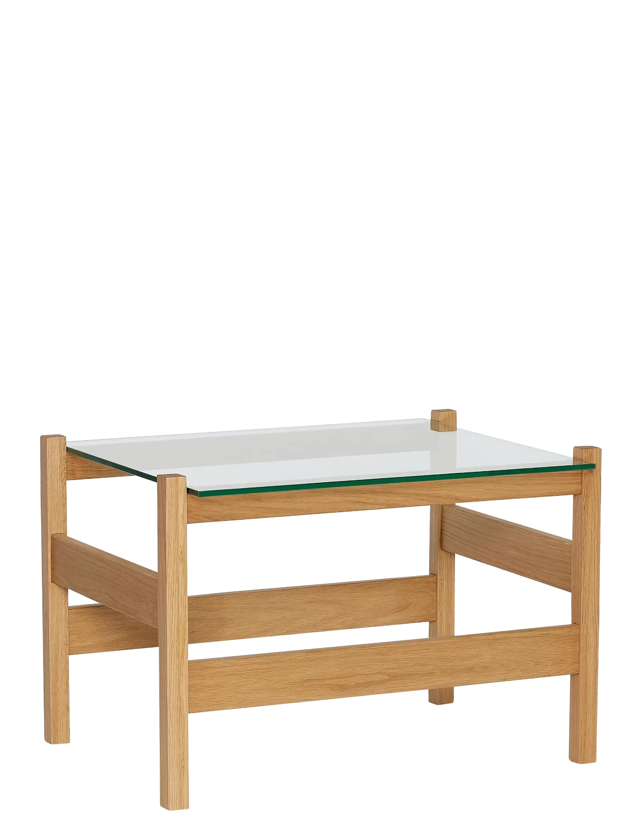 Hübsch Ledge Side Table - Vis alt - NATURAL / natural