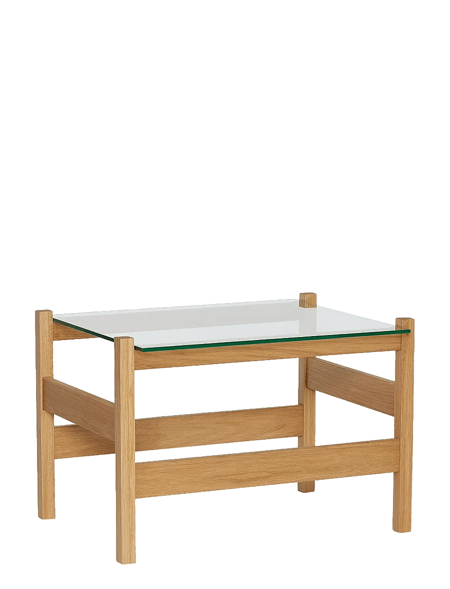 Hübsch - Ledge Side Table - beistelltische & kleine tische - natural - 1