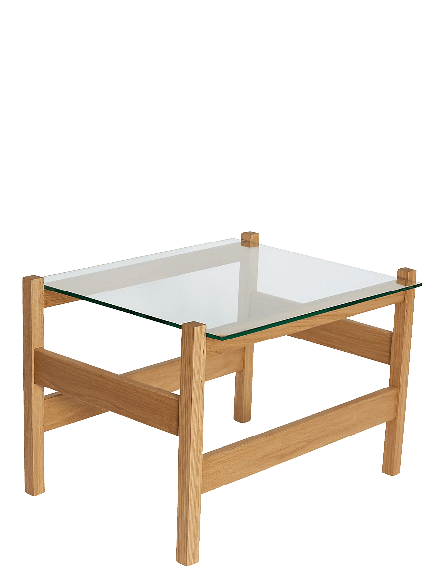 Hübsch - Ledge Side Table - beistelltische & kleine tische - natural - 2