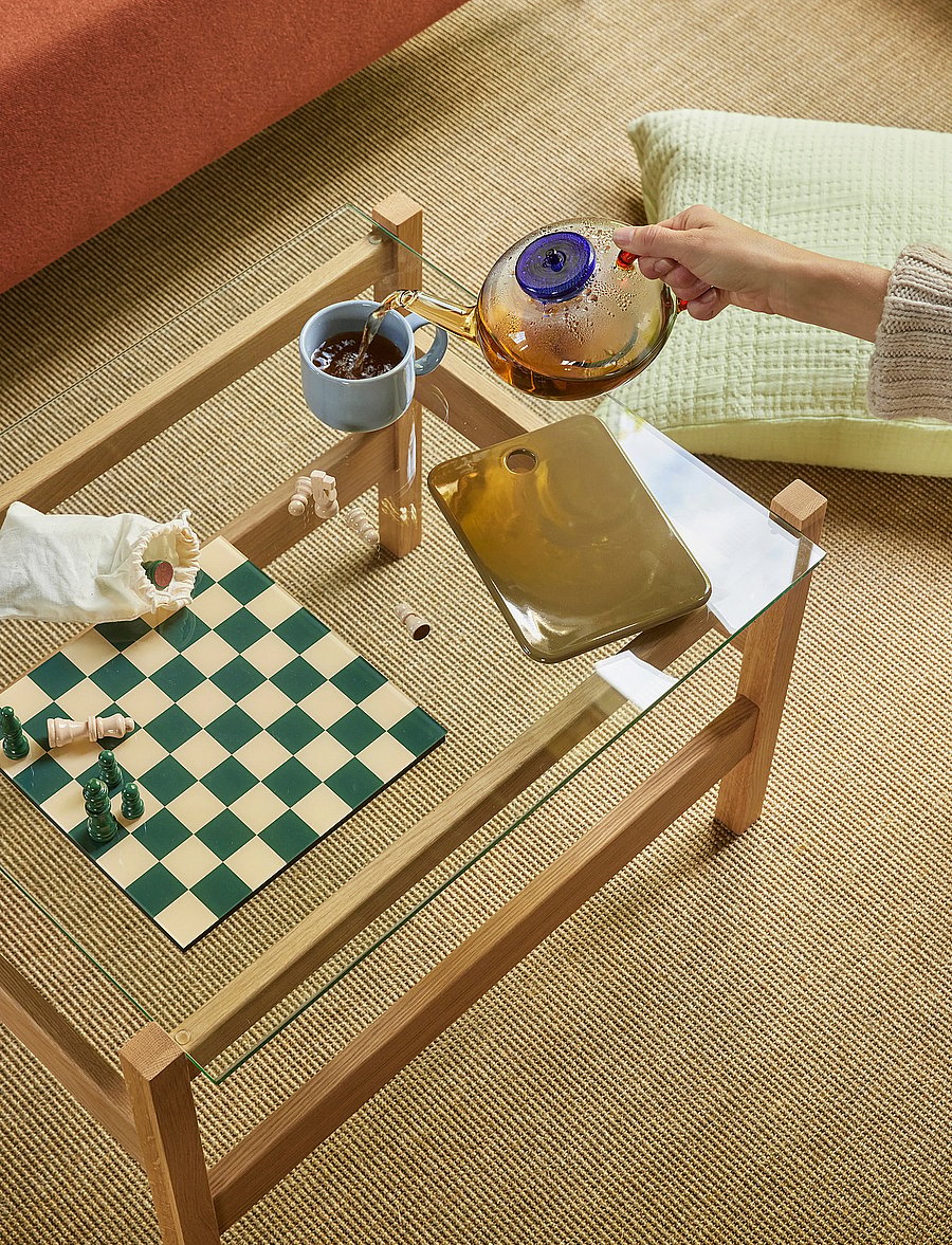 Hübsch - Ledge Side Table - beistelltische & kleine tische - natural - 4