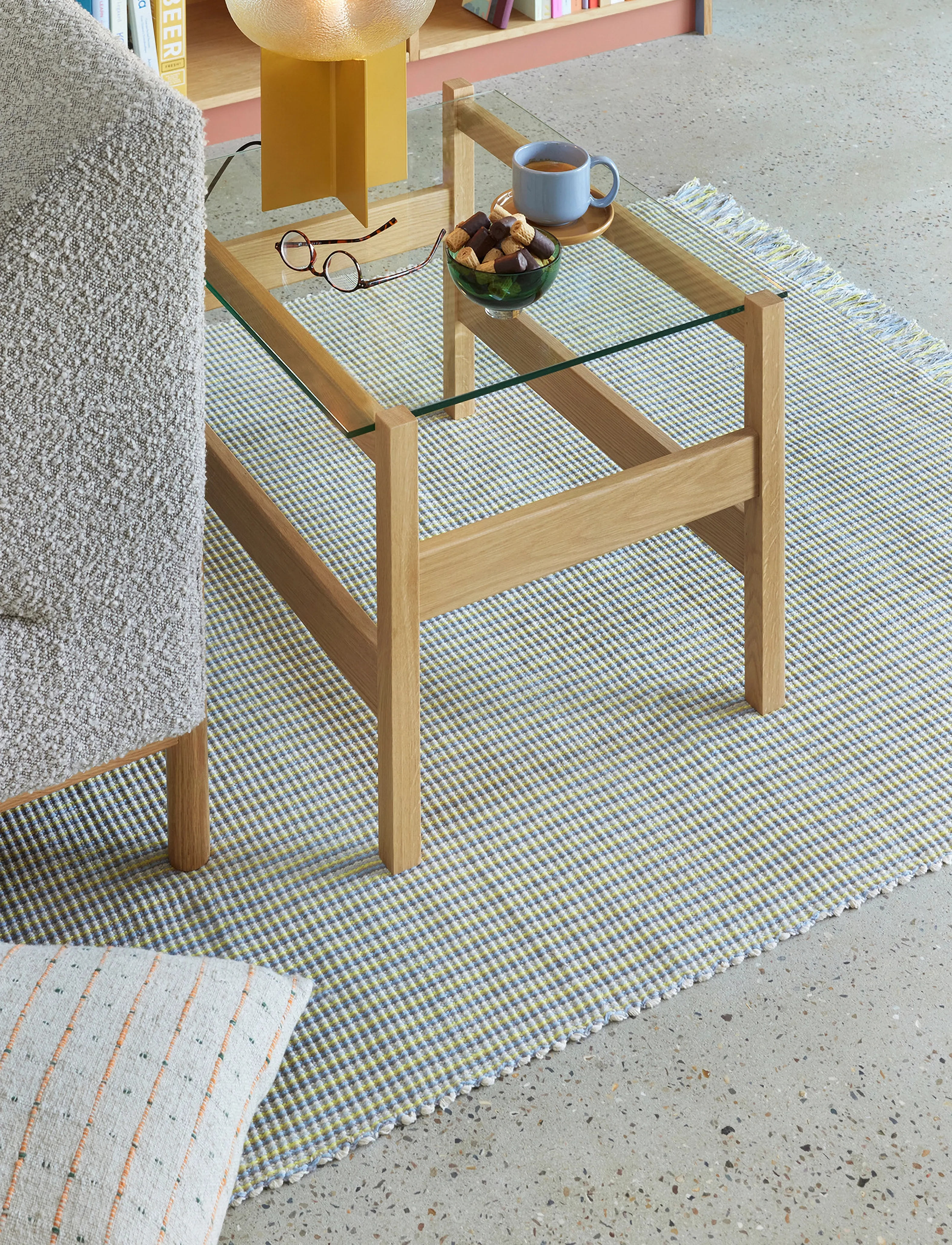 Hübsch Ledge Side Table (HBS882009) - Side tables & small tables