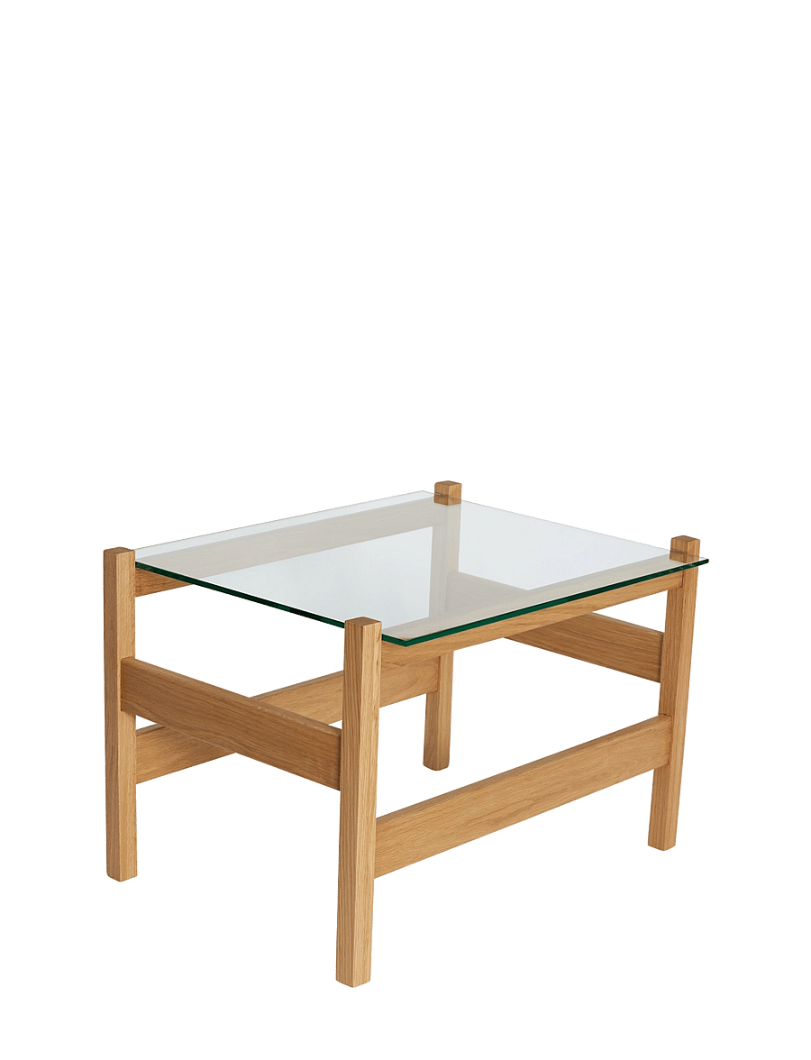 Hübsch - Ledge Side Table - beistelltische & kleine tische - natural - 3