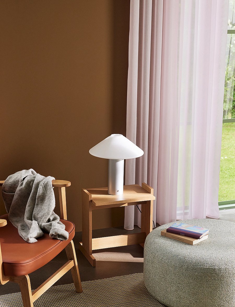 Hübsch - Futu Side Table - beistelltische & kleine tische - natural - 0