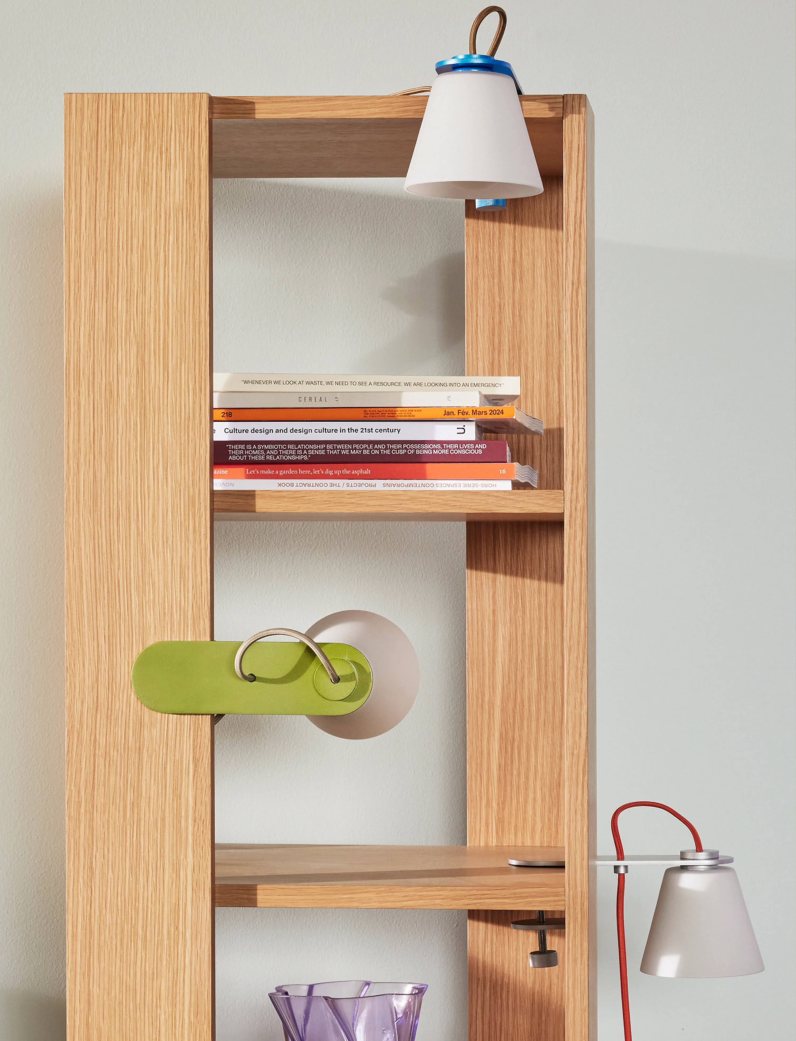 Hübsch - Merge Shelf Unit - hyllor - natural - 5