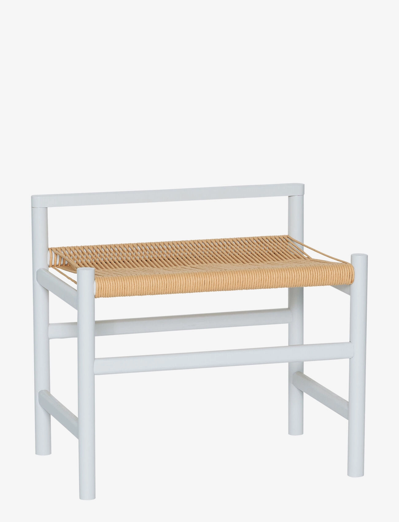 Hübsch Heritage Bench, Taburet og bænk, Grå, Str: 60X 40X 55CM