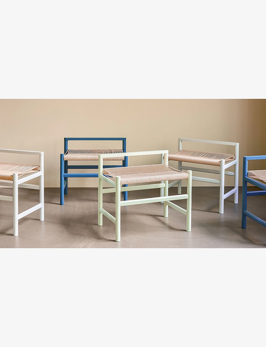 Hübsch - Heritage Bench - toolid ja pingid - grey - 4