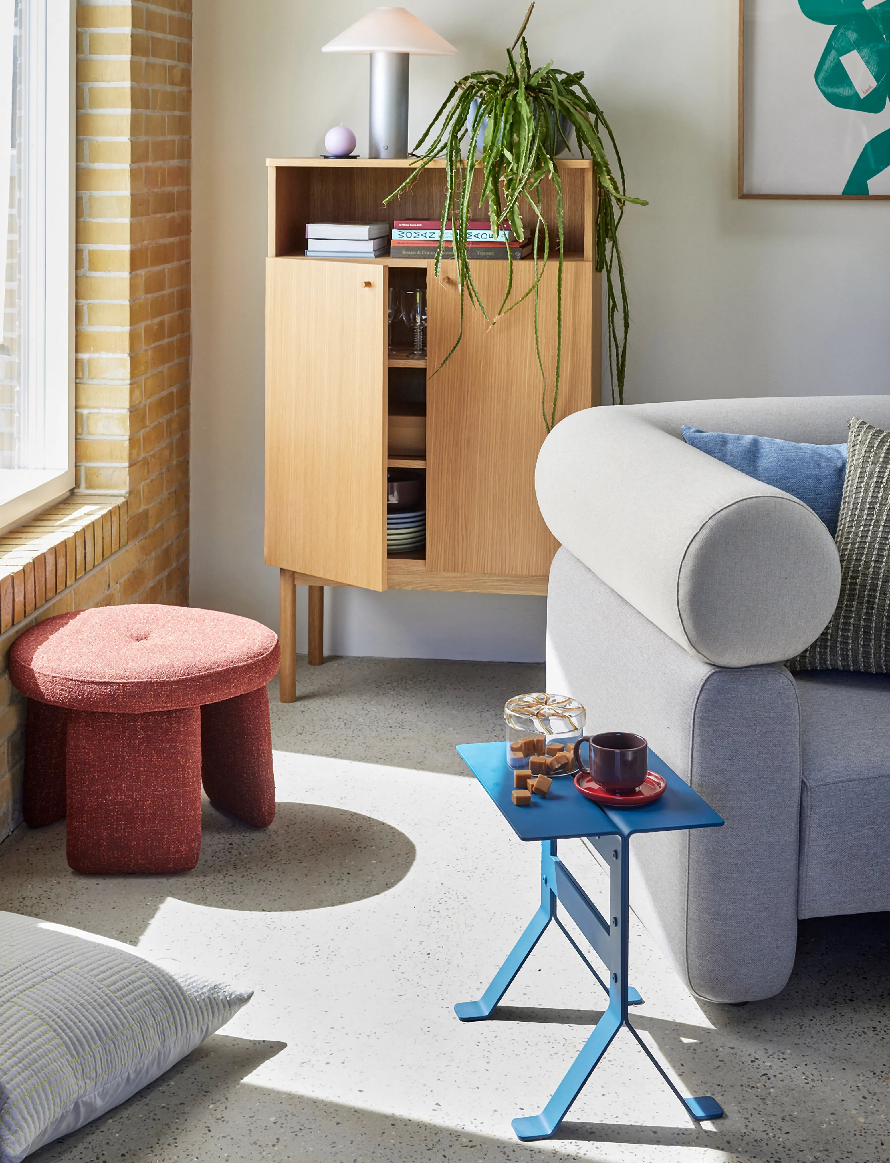 Hübsch Ulterior Cabinet, 80X 42X 135 cm, Møbler > Skab, Unisex