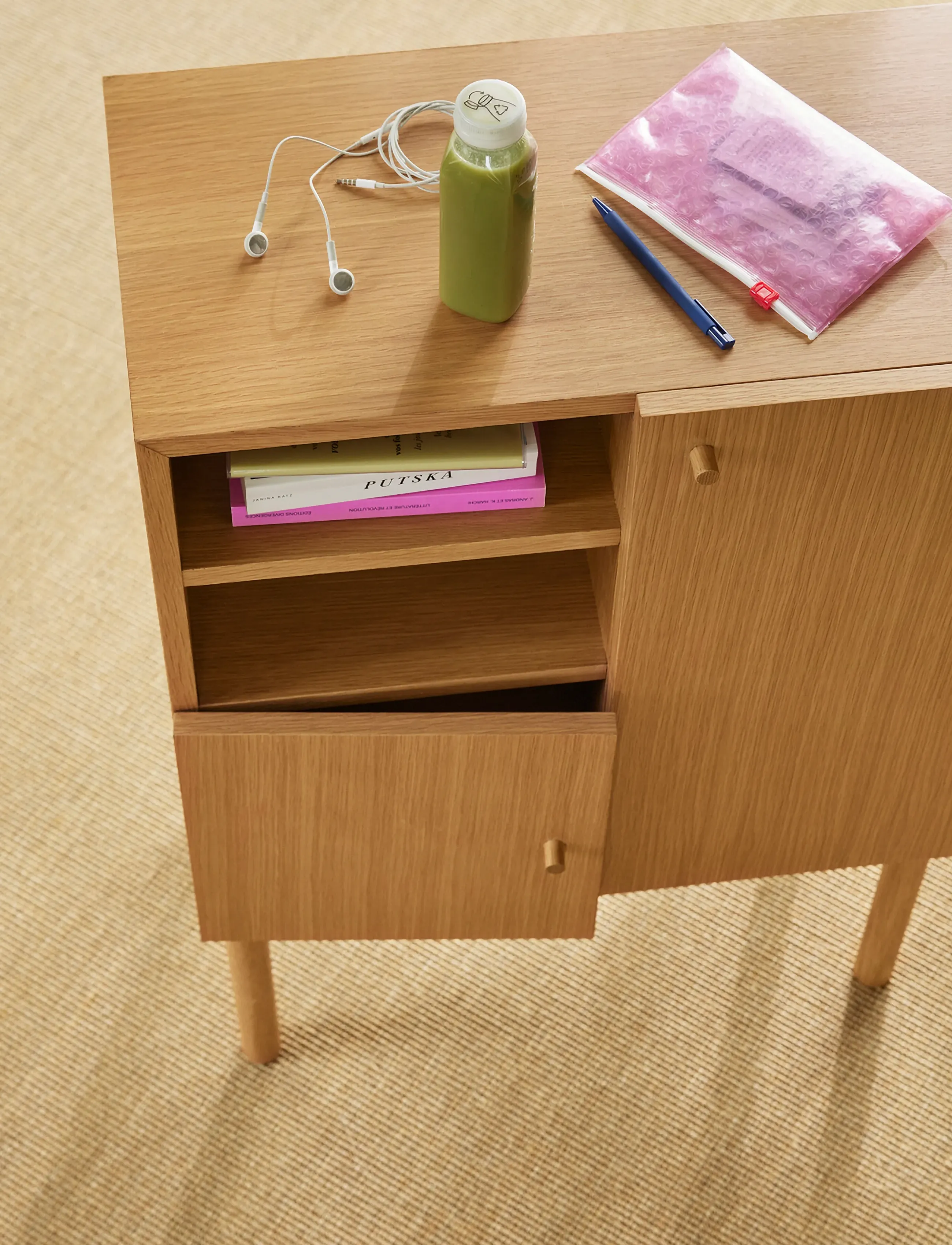 Hübsch - Nobby Console Table - skåp - natural - 5