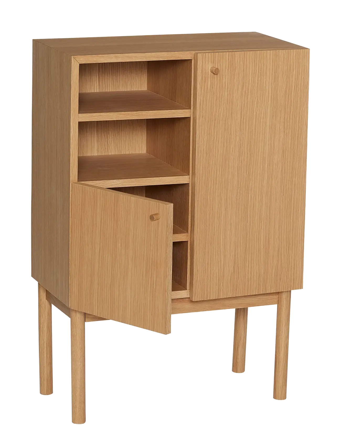 Hübsch - Nobby Console Table - skåp - natural - 3