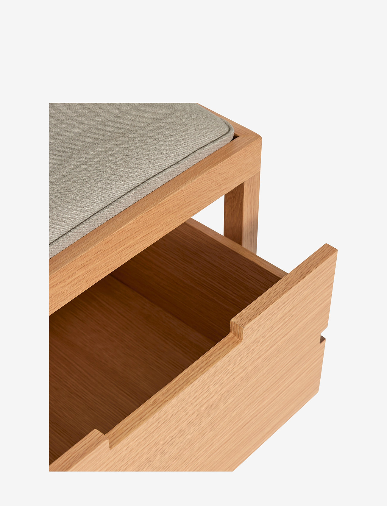 Hübsch - Bifi Bench - hocker & bänke - natural,sand - 3